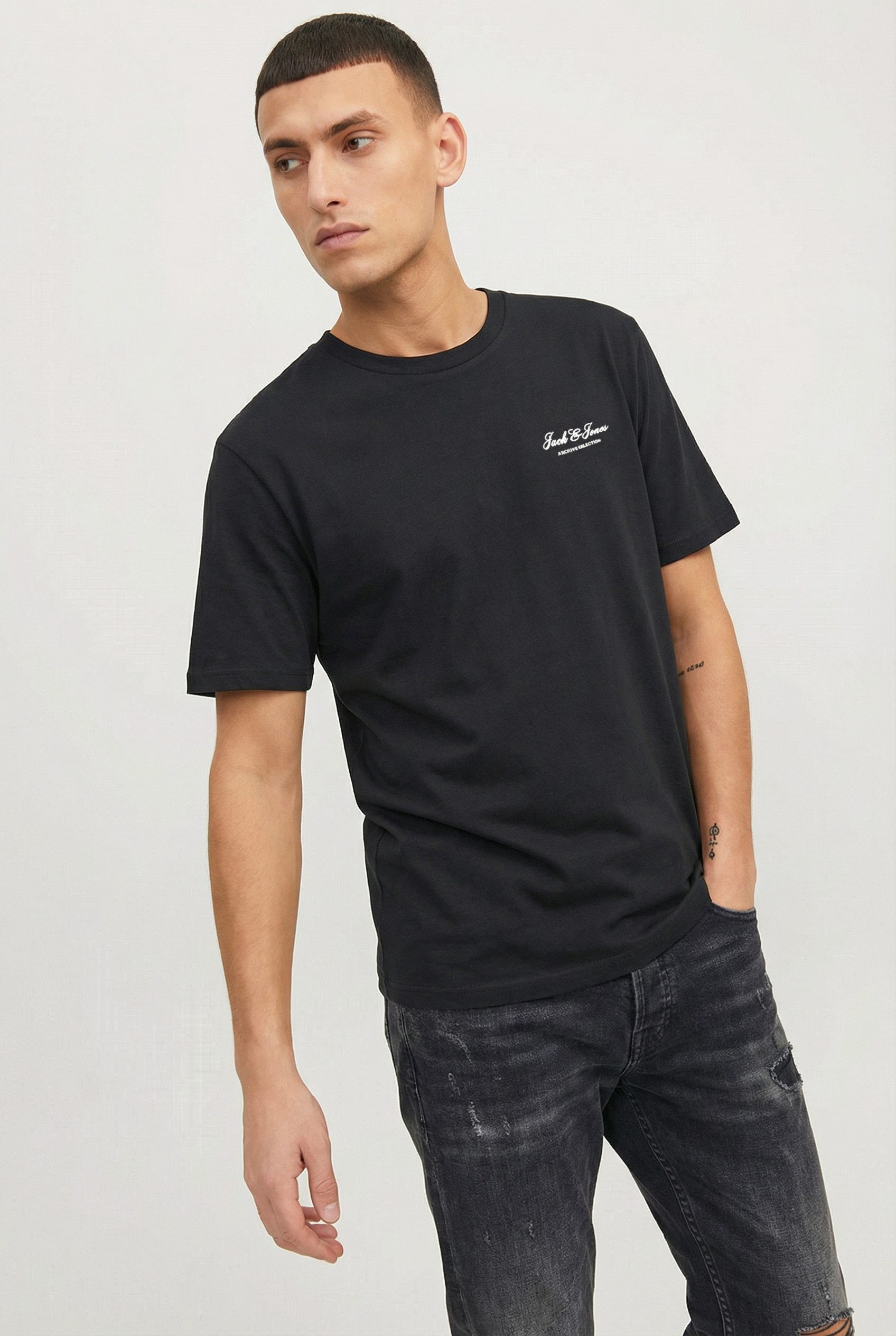 Jack & Jones T-Shirt JJEARCHIVE GRAPHIC TEE SS O-NECK 3PK MP (Packung, 3-tl günstig online kaufen