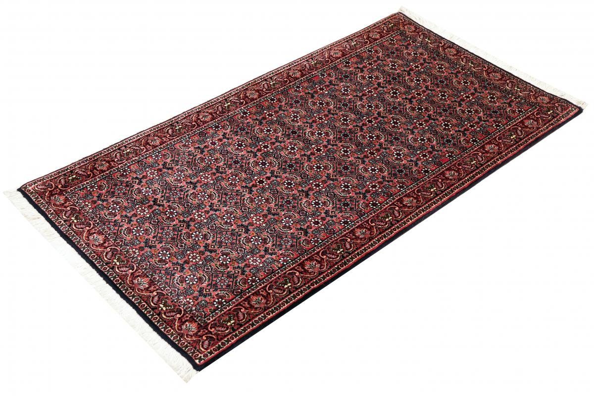 Orientteppich Bidjar 72x148 Handgeknüpfter Orientteppich Nain / Höhe: 15 Läufer, Perserteppich Trading, mm rechteckig