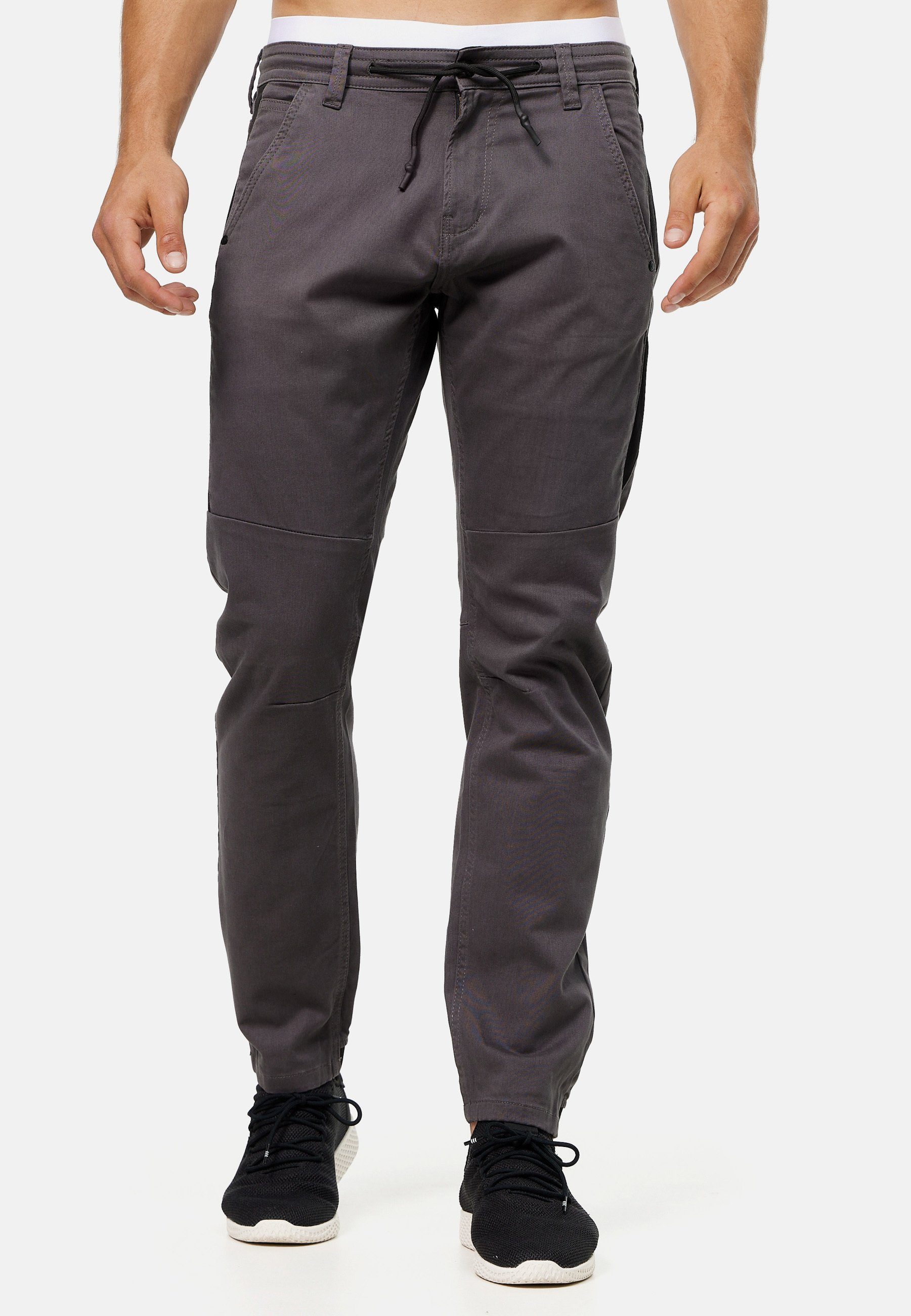 Dk Bruno Indicode Grey Chinohose