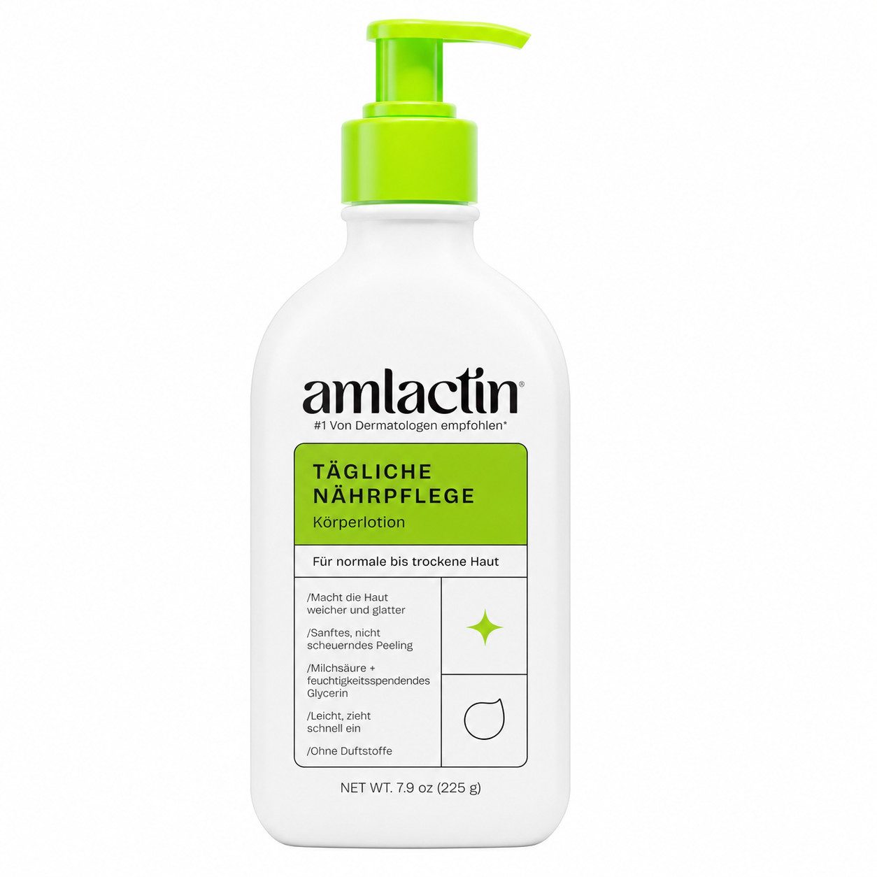 Amlactin Körperlotion AmLactin Feuchtigkeitsspendende Körperlotion, 12 % Milchsäure (AHA), exfolierend & feuchtigkeitsspendend