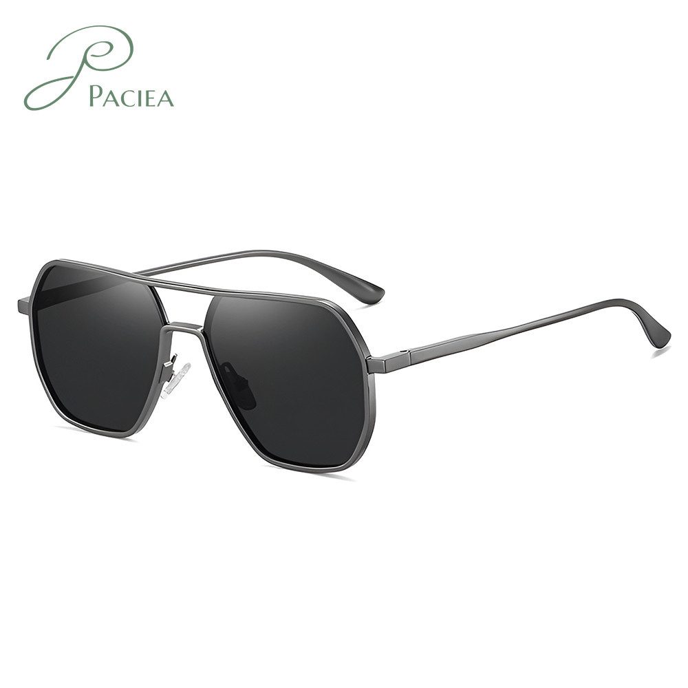 Sonnenbrille Herren Metallrahmen UV Schutz Outdoor Fahrer