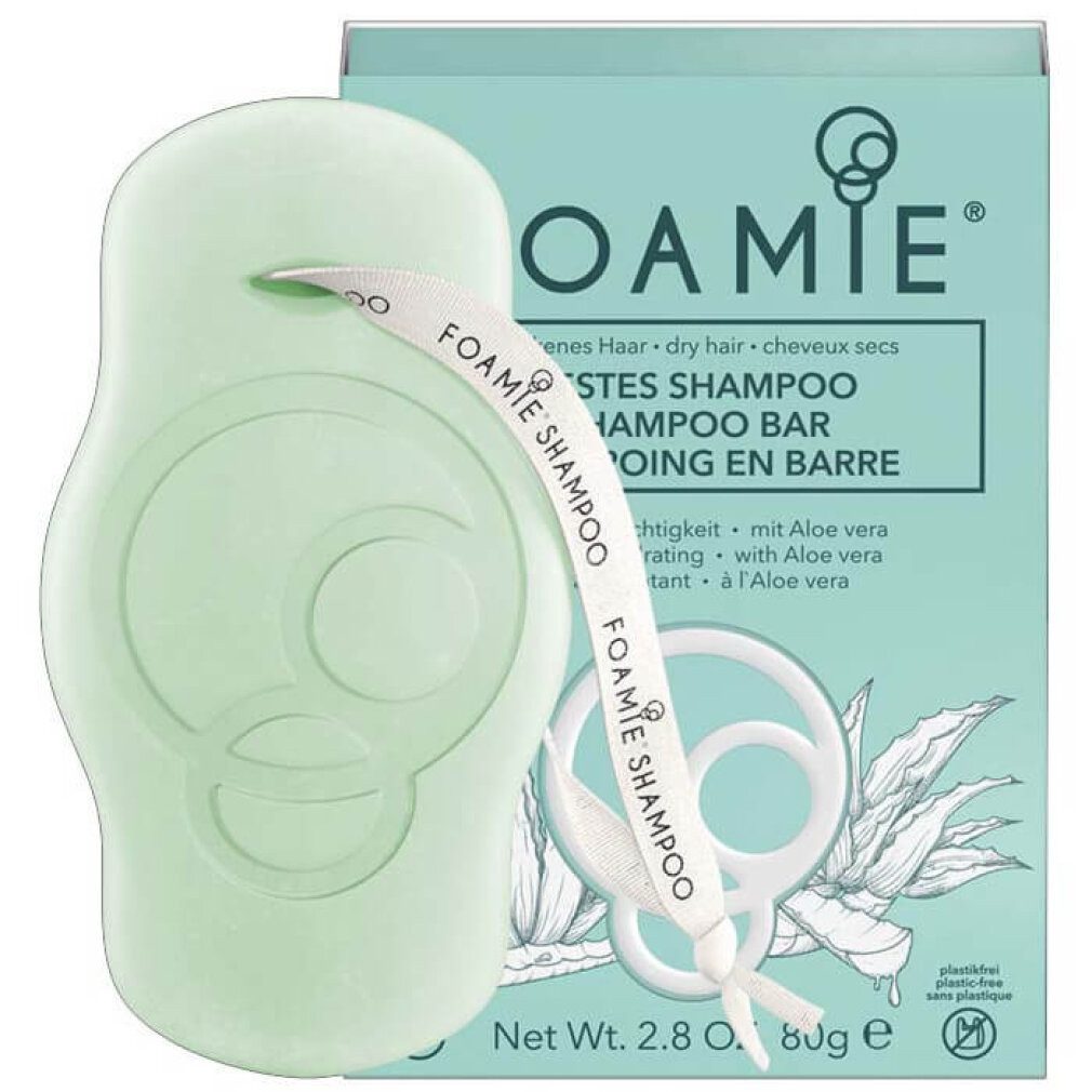 FOAMIE Haarshampoo Zeep Shampoo Bar Aloe You Vera Much