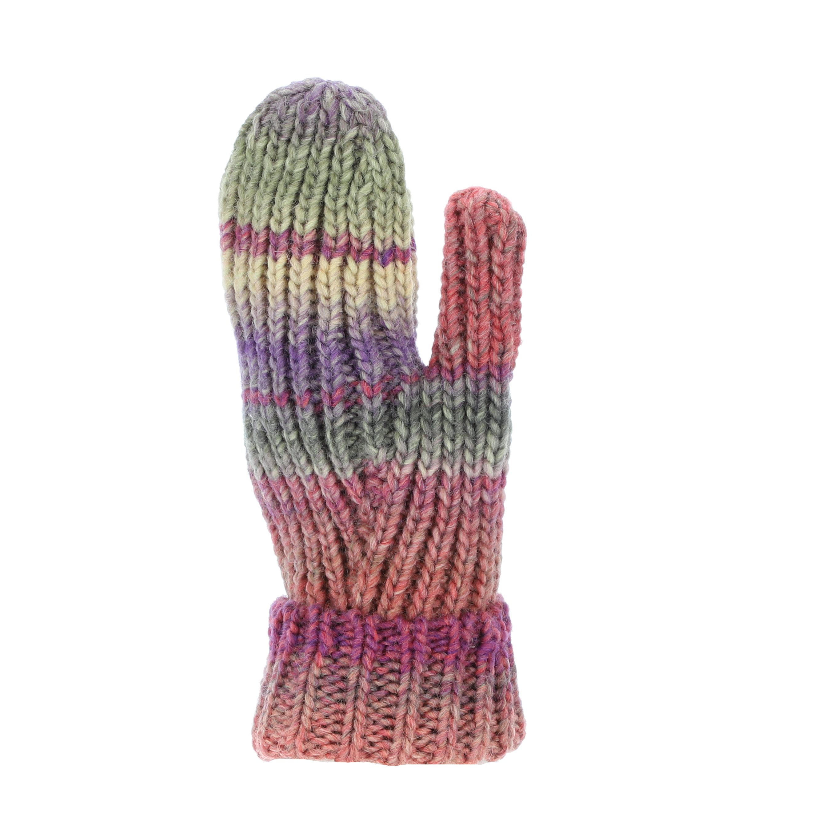 halsüberkopf Accessoires Strickhandschuhe Fäustling Multicolor Made in Germ günstig online kaufen