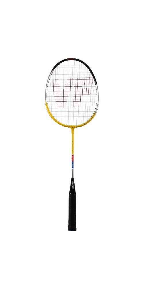 Badmintonschläger VICFUN XA Kiddy gelb - besaitet