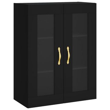 vidaXL Kleiderschrank Regal Highboard Schrank Hochschrank Schwarz 69,5x34x180 cm Holzwerksto