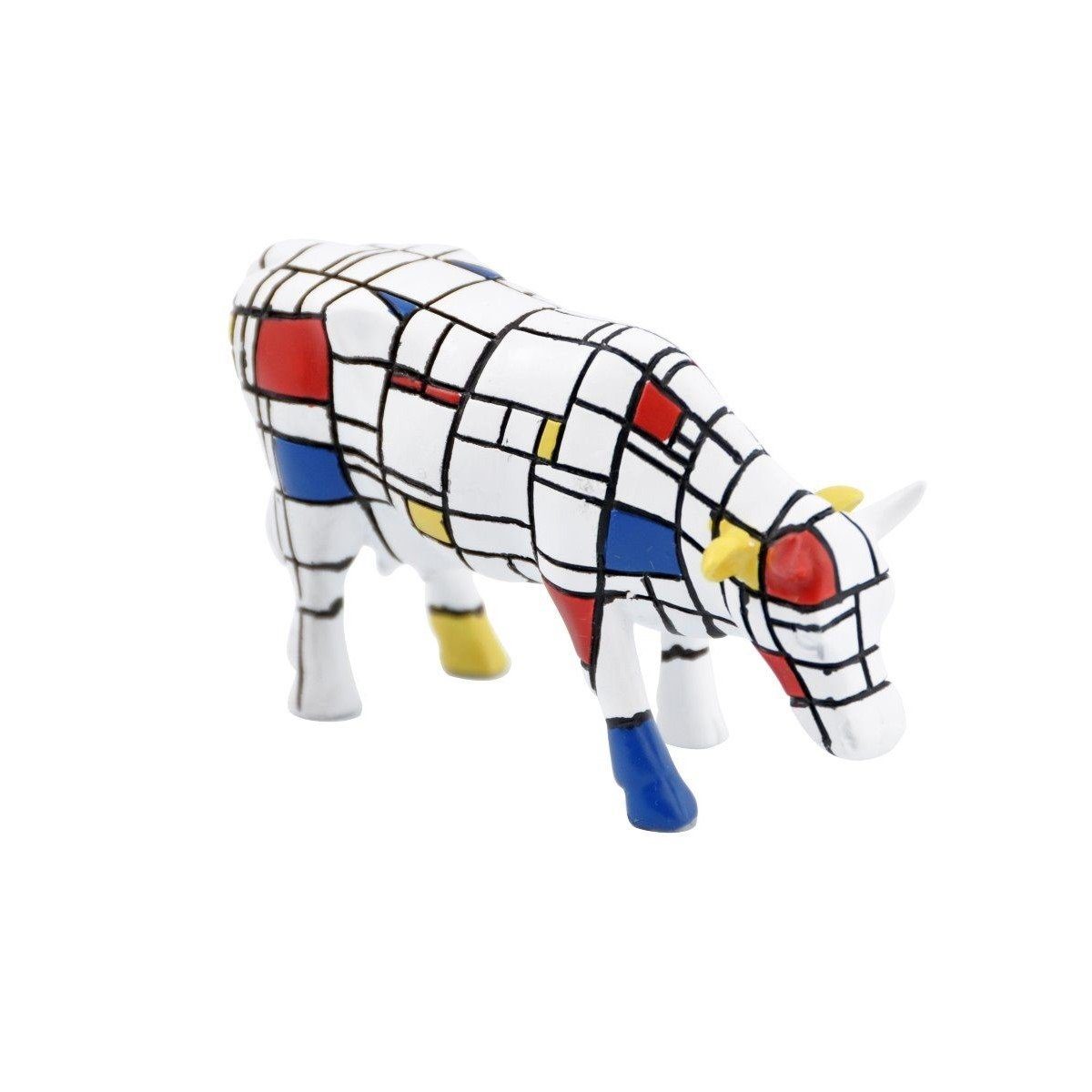 Kuh Moondriaan - Small CowParade Tierfigur Cowparade