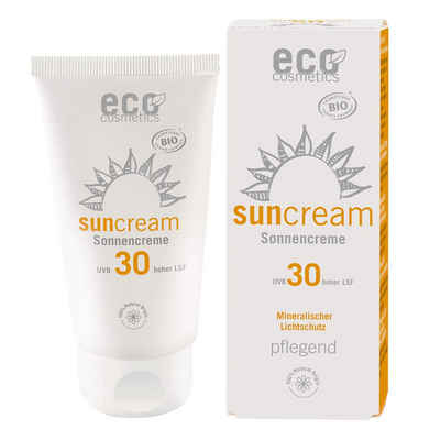 Eco Cosmetics Sonnenschutzcreme Sonnencreme LSF, 75 ml