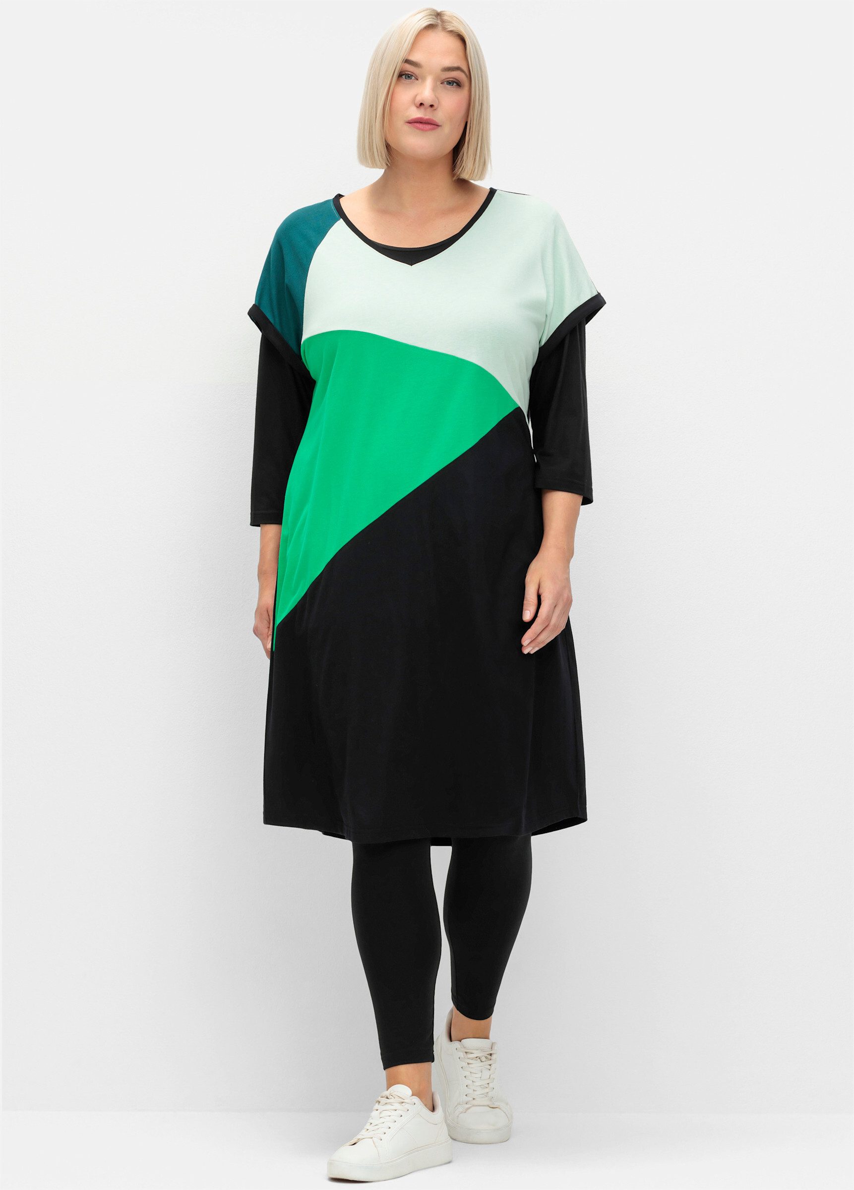 Sheego Jerseykleid Shirtkleid günstig online kaufen