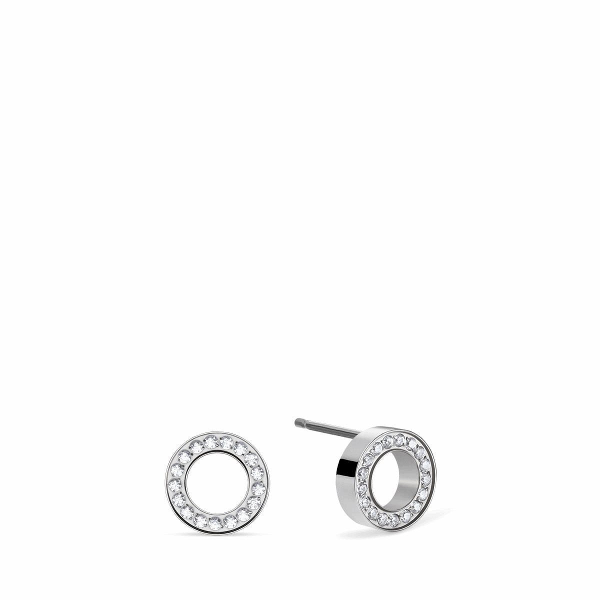 Bering Time ApS Paar Ohrstecker BERING Arctic Symphony Edelstahl farbe Silber glänzend, 721-17-05