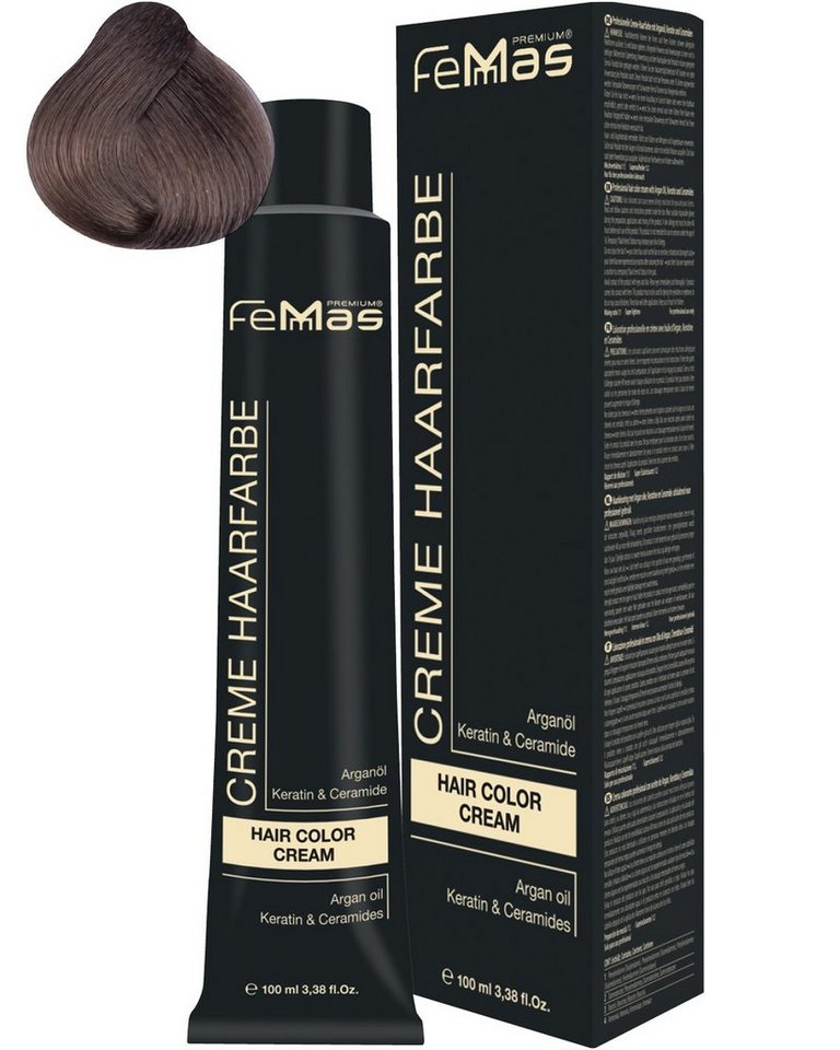 Femmas Premium Haarfarbe Femmas Hair Color, 1-tlg., Profi-Qualität