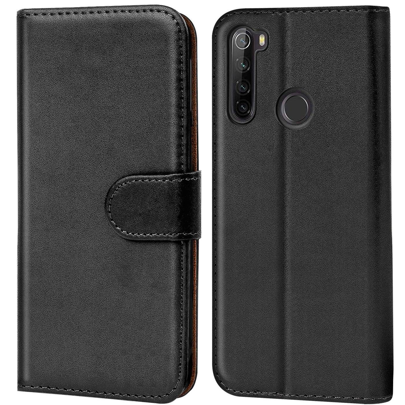 CoolGadget Handyhülle Wallet Klapp Tasche Book Case für Xiaomi Redmi Note 8T 6,3 Zoll, Hülle Klapphülle Flip Cover Etui Schutzhülle