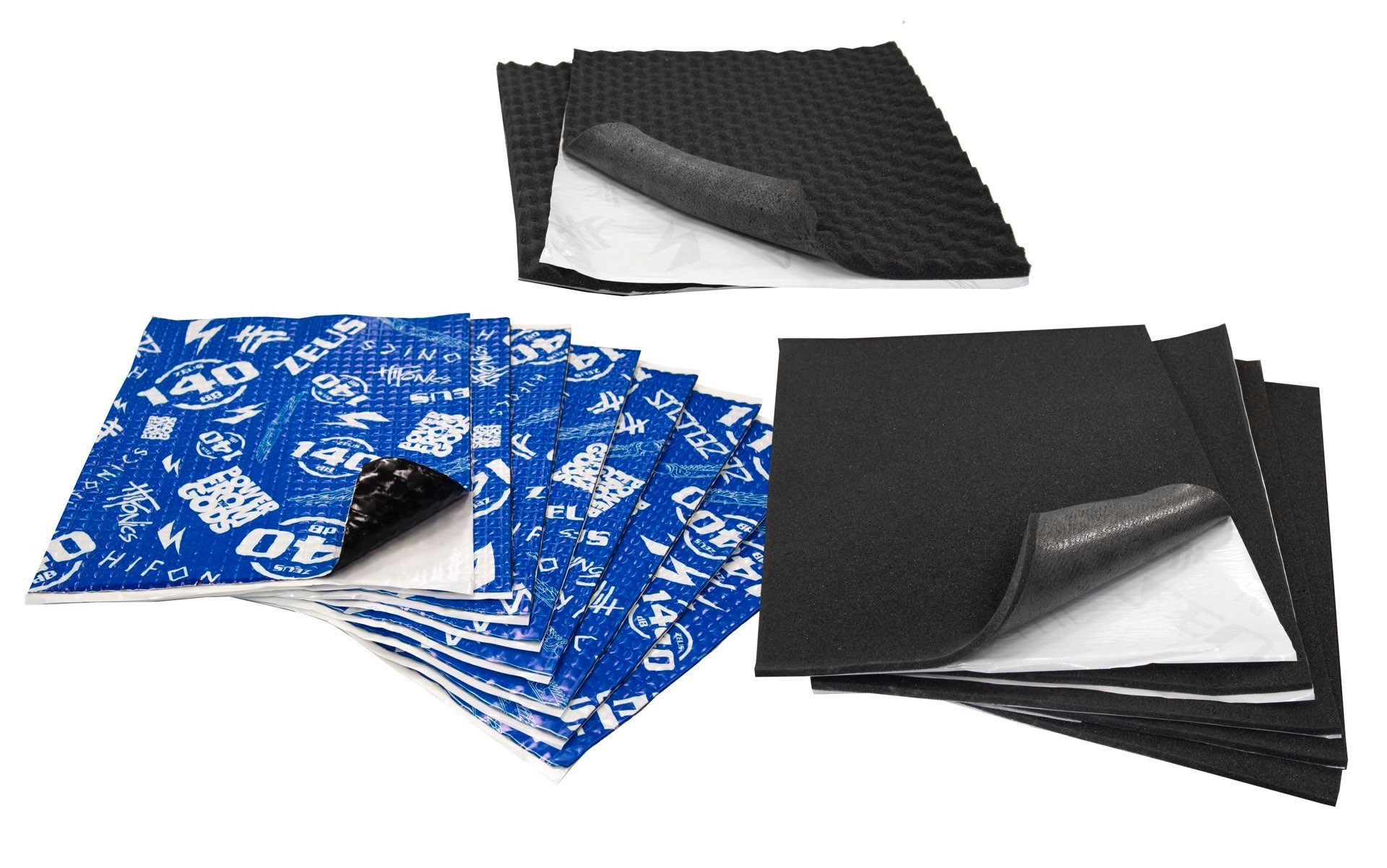 Hifonics Dämmplatte ZDK2 AluButyl 140dB & Schaum Komplettset Türdämmung günstig online kaufen