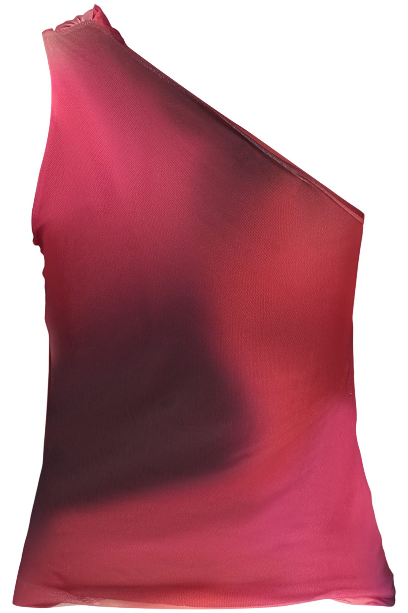 Desigual T-Shirt Einzigartiges Lila Damen T-Shirt mit