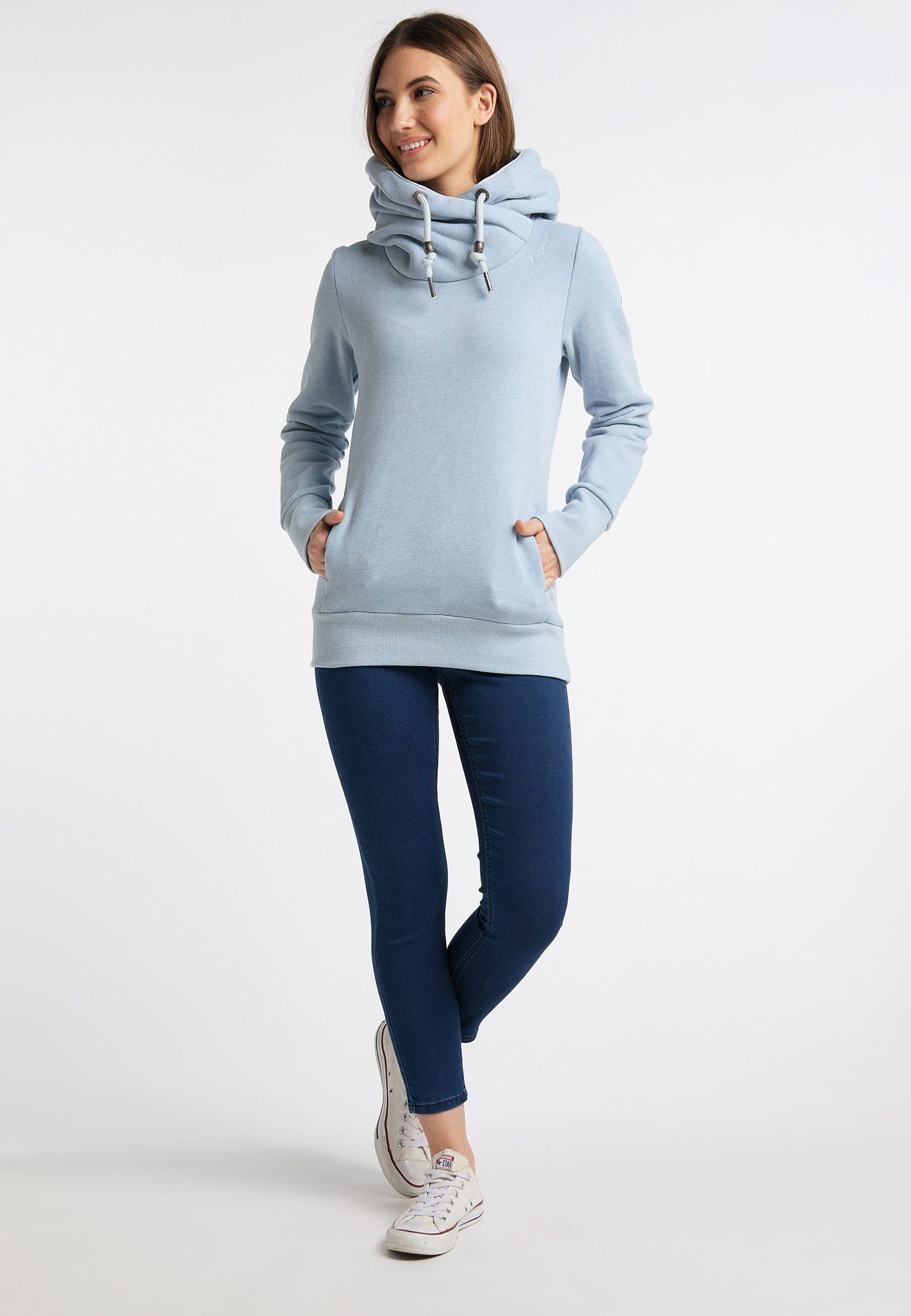 Ragwear Sweatshirt GRIPY BOLD Nachhaltige & Vegane Mode LIGHT BLUE