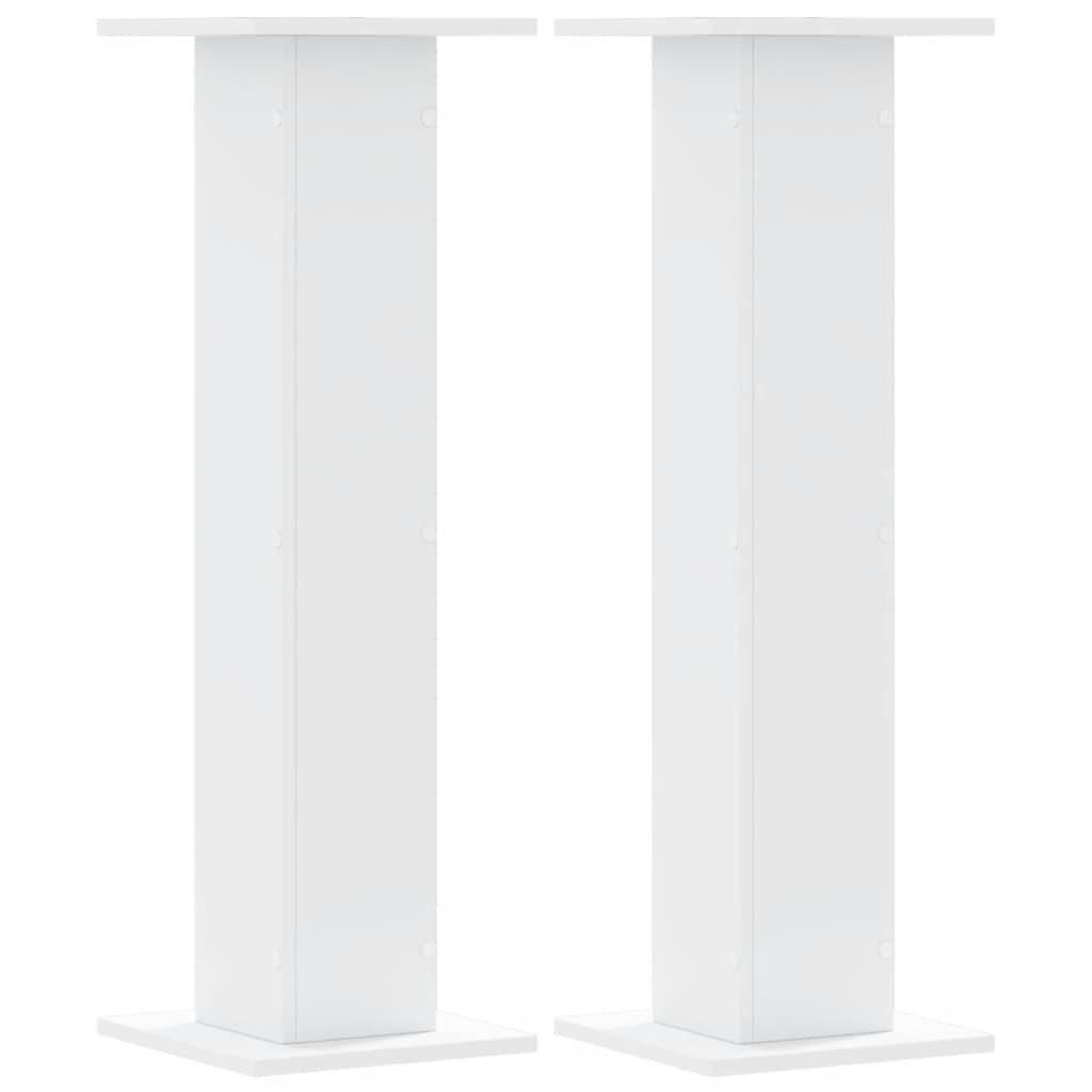 vidaXL Blumenständer Pflanzenständer 2 Stk. Weiß günstig online kaufen