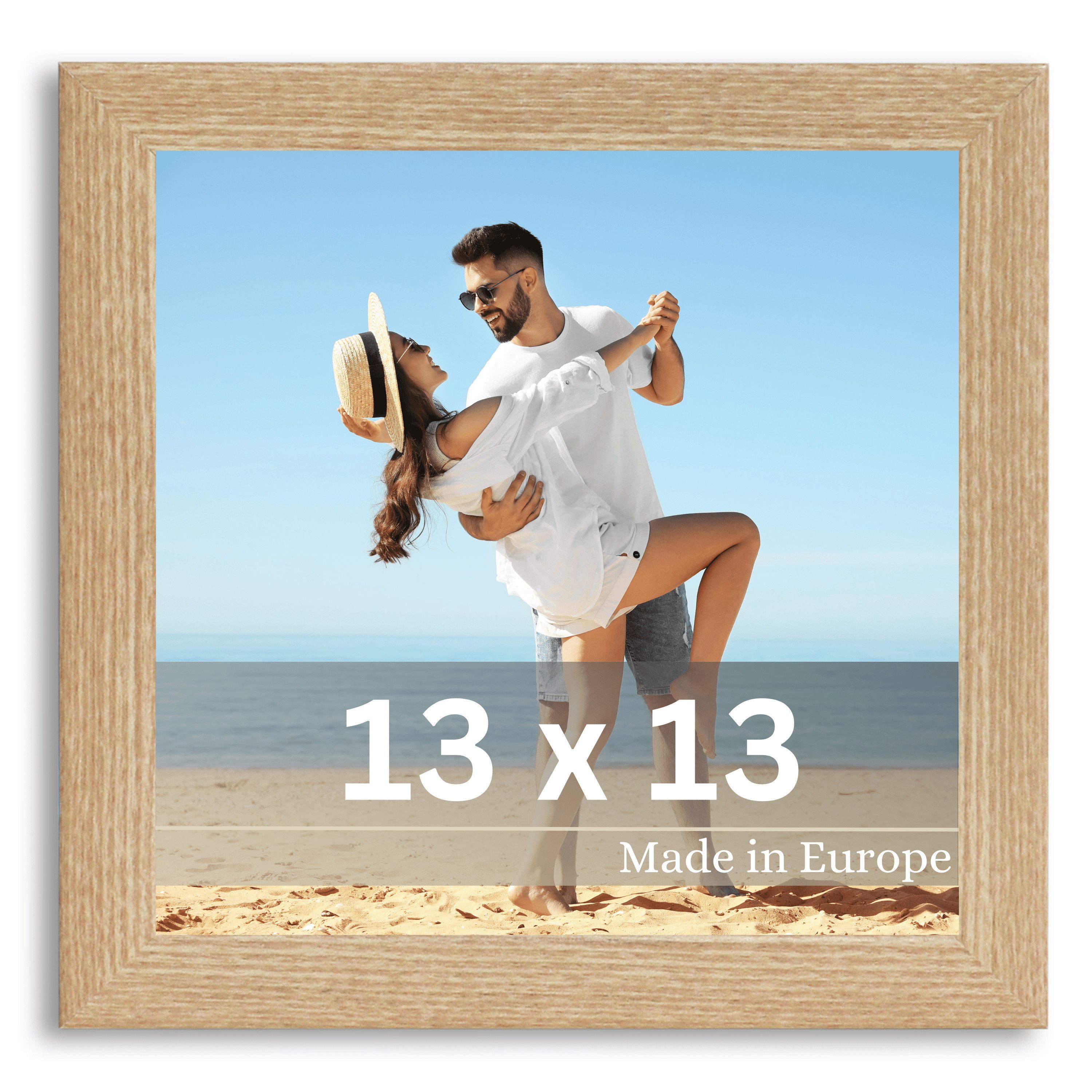 Victor (Zenith) Bilderrahmen Klee, Bilderrahmen Beige 13x13 cm, Bilderrahme günstig online kaufen