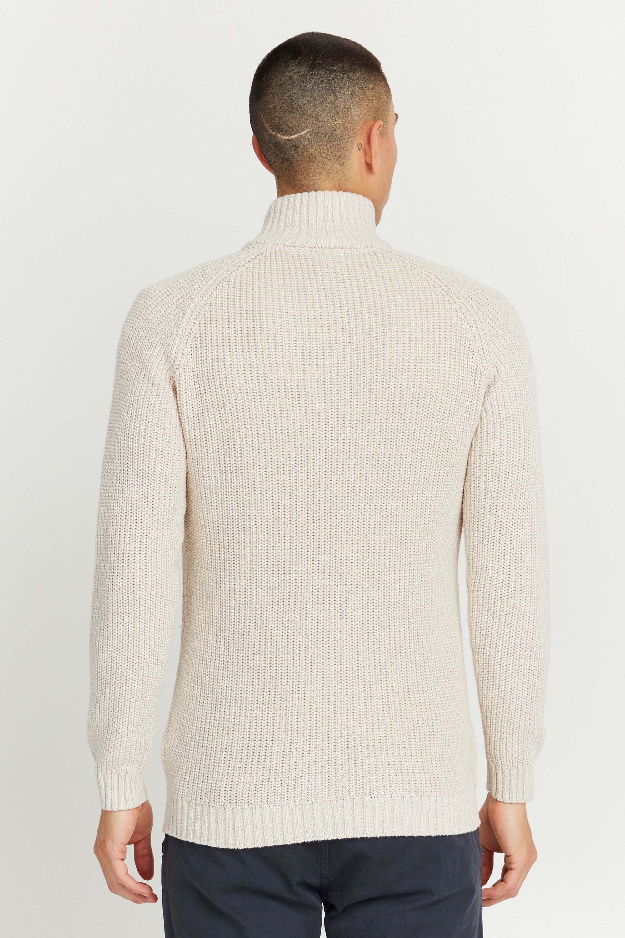 !Solid Troyer SDXenox Strickpulli mit Stehkragen