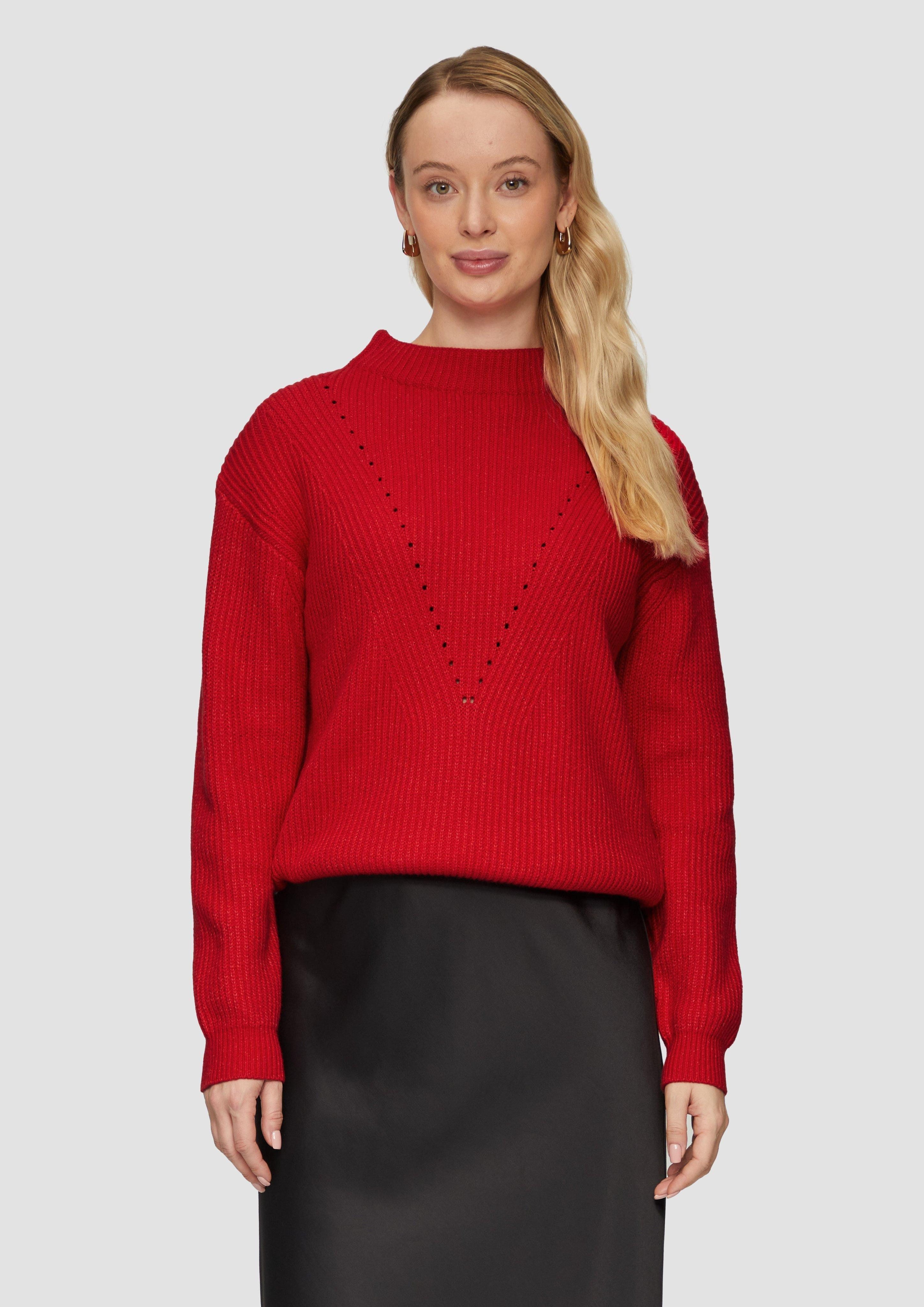 Strickpullover Weicher Strickpullover im Relaxed Fit