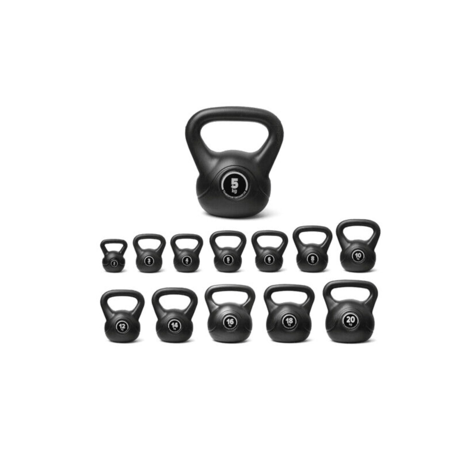 Kettlebell 8 kg Kettlebell Kugelhantel Schwunghantel Kugelhantel Rundgewicht