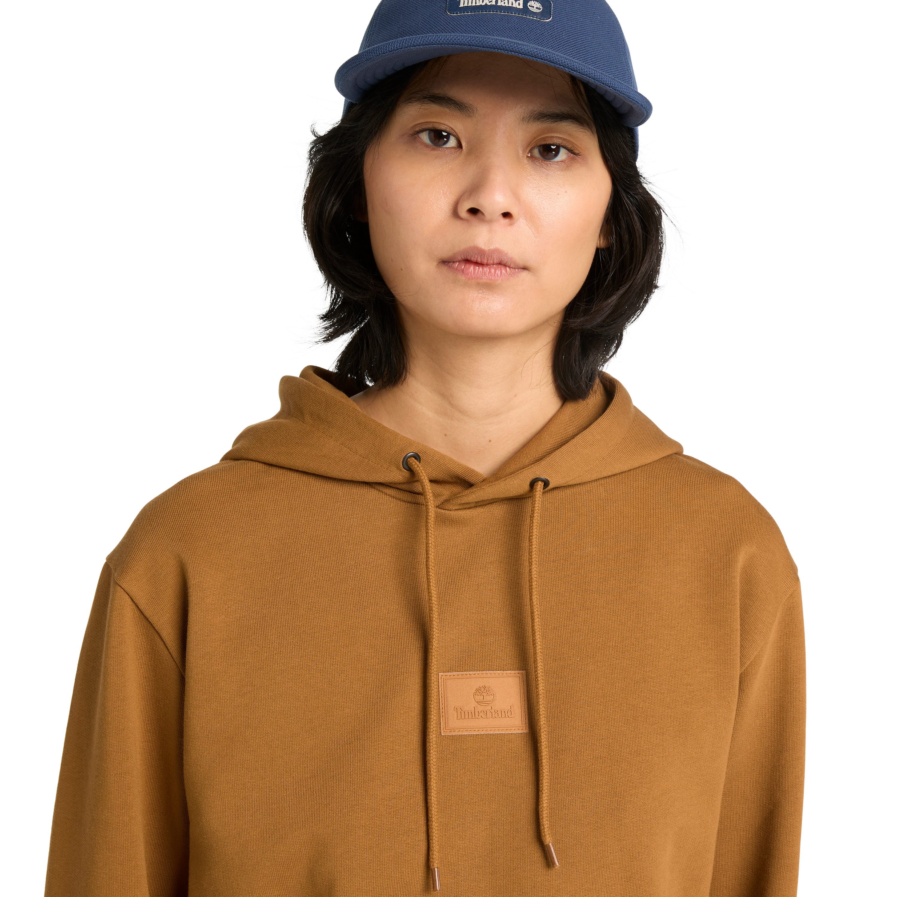 Timberland Kapuzensweatshirt Silicon Badge Hoodie (LB) für Erwachsene, sportlicher Stil, mit Kapuze, bequeme Passform