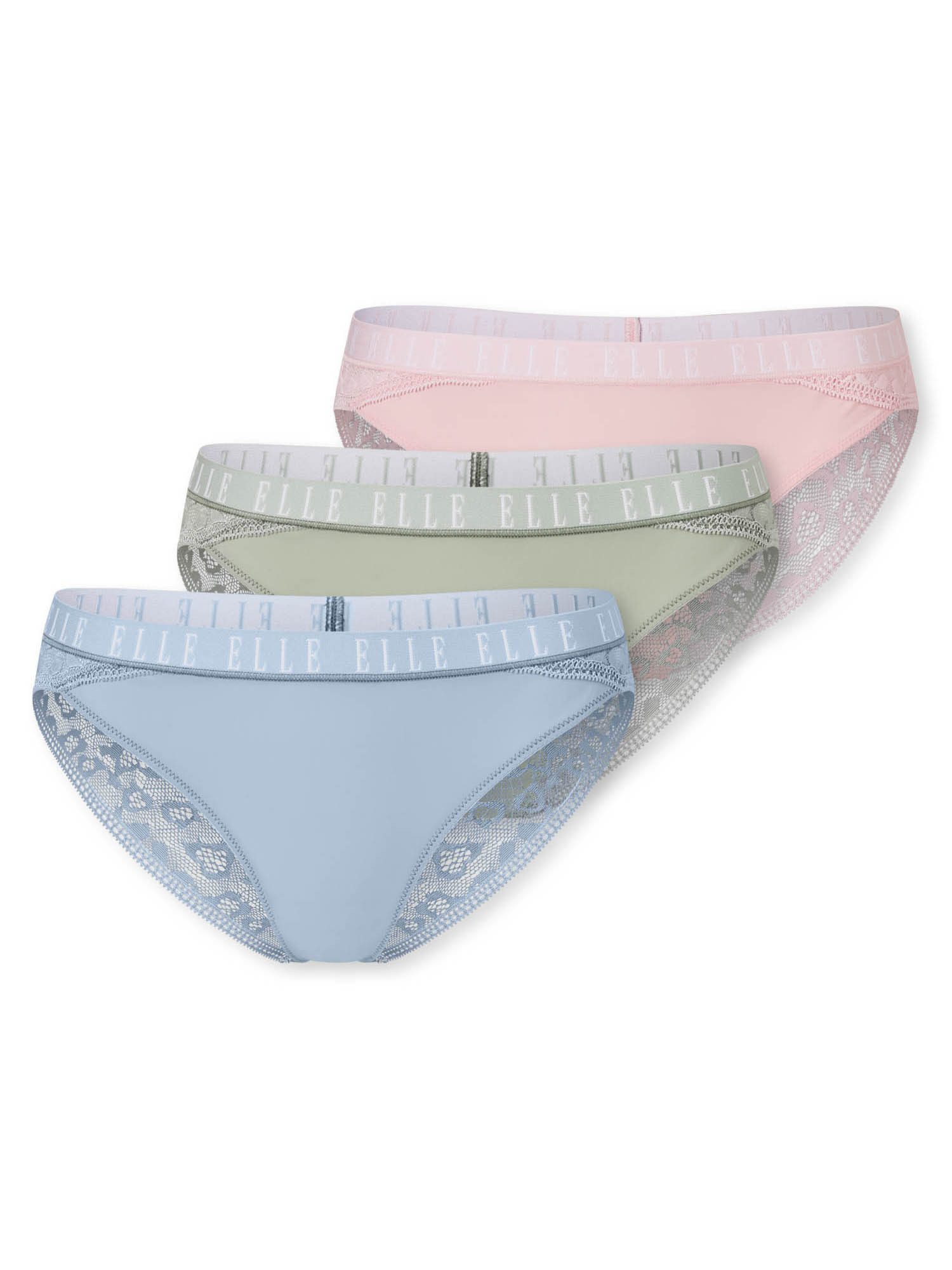 Elle Brasilslip ELLE LACE (3-St) rio-slip günstig online kaufen