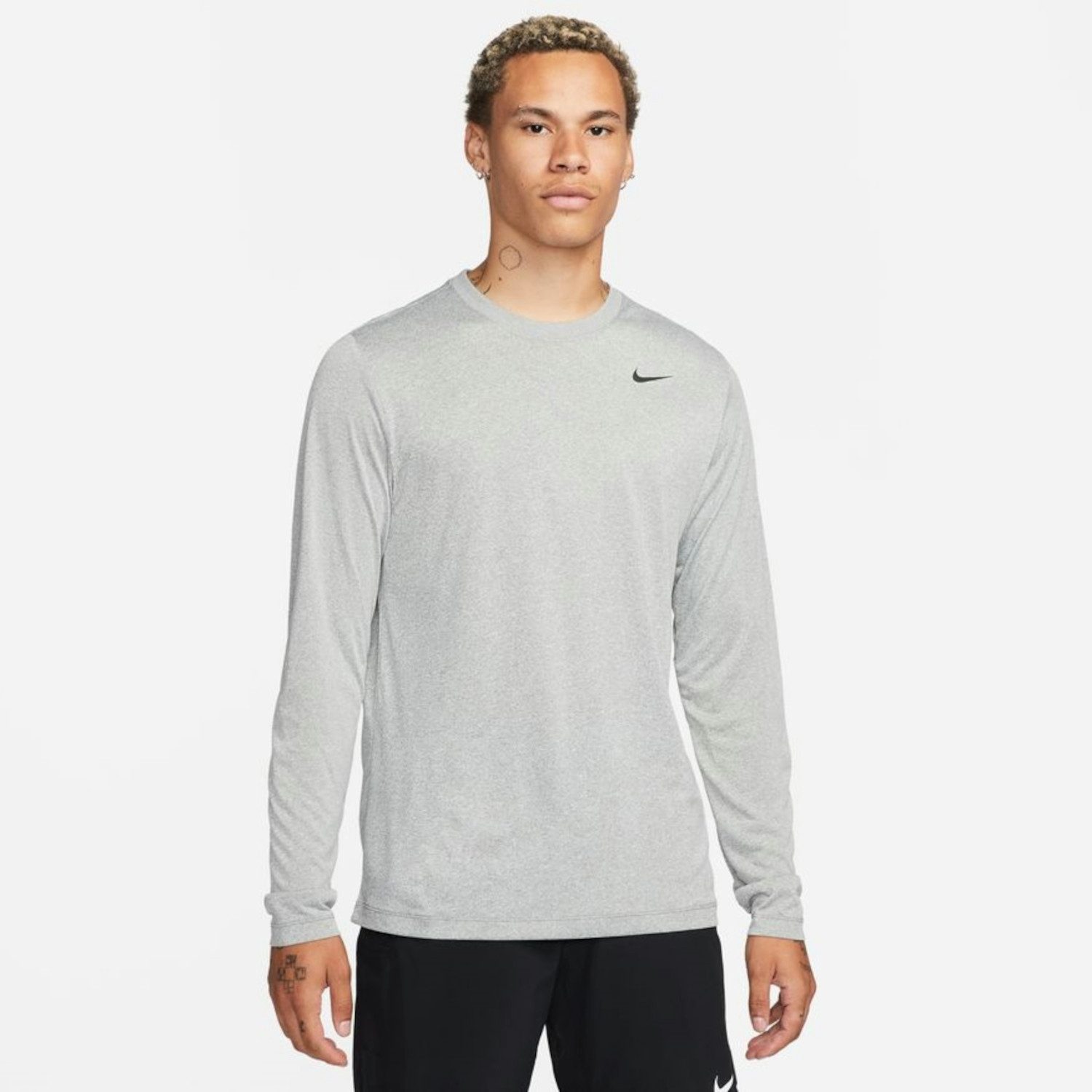 Nike Langarmshirt Nike Herren Dri-FIT Long-Sleeve Fitness Top DX0993