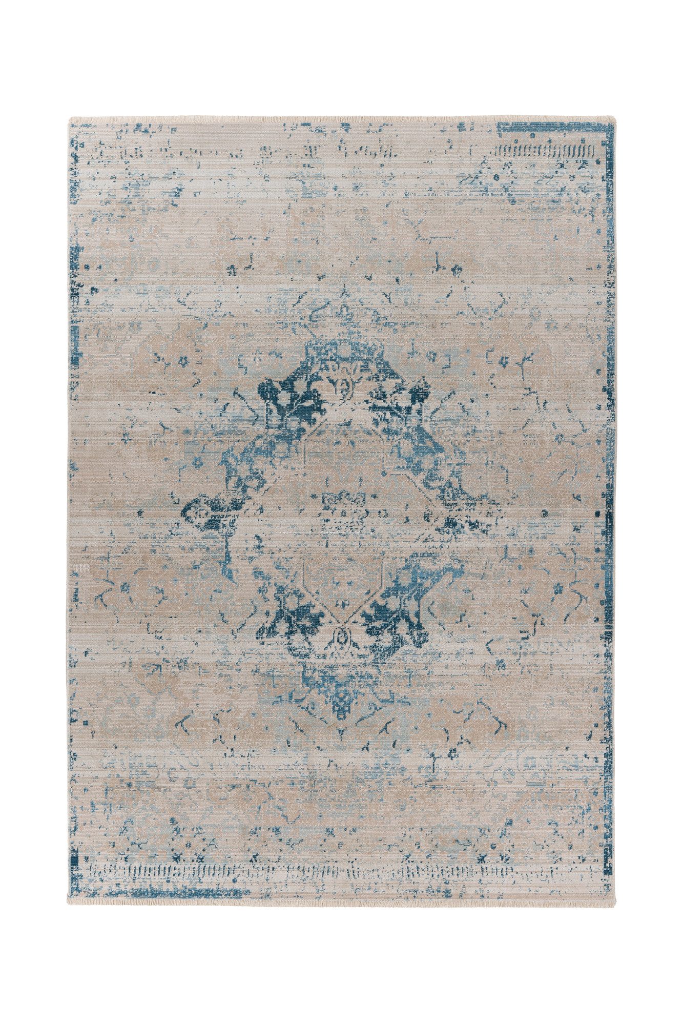 Kayoom Teppich Milan 225, rechteckig, Höhe: 5 mm, ca. 436.800 Points/qm, Kurzflorteppich, weiche Haptik, hochwertig