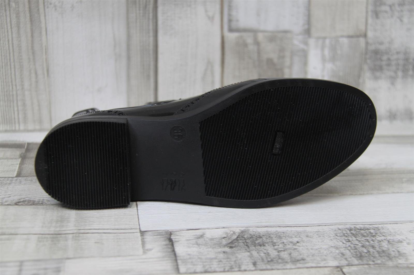 Beck Beck Damen Regenstiefelette schwarz 36 Резиновые сапогиette
