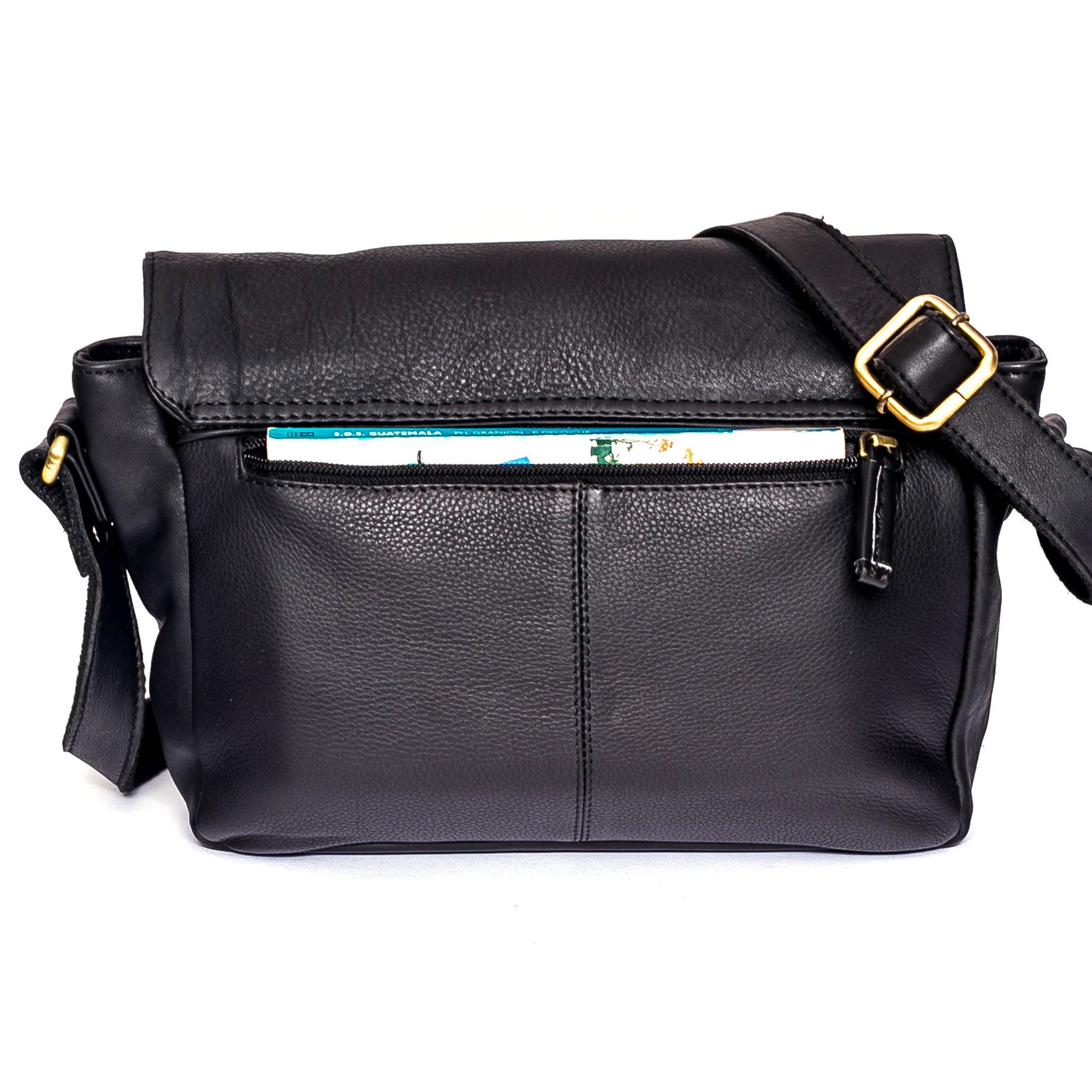 ALMADIH Schultertasche Leder Damen KIM Ledertasche Schultertasche