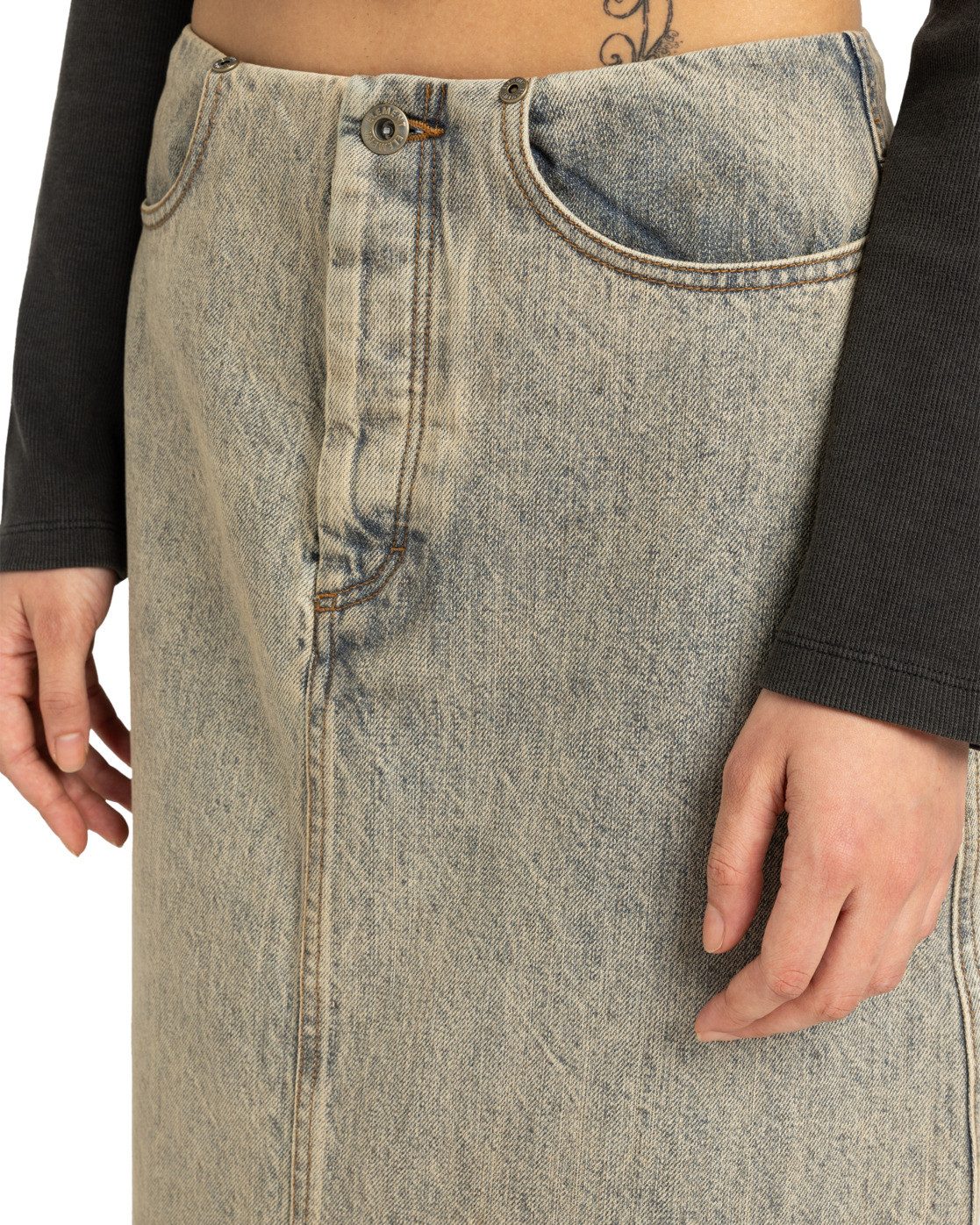 Element Jeansrock Maxi