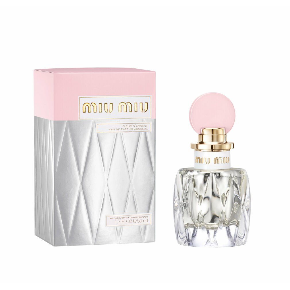 Outlet-Store Miu Miu Eau de Parfum De 50 Parfum ml Eau D'Argent Fleur Miu Miu