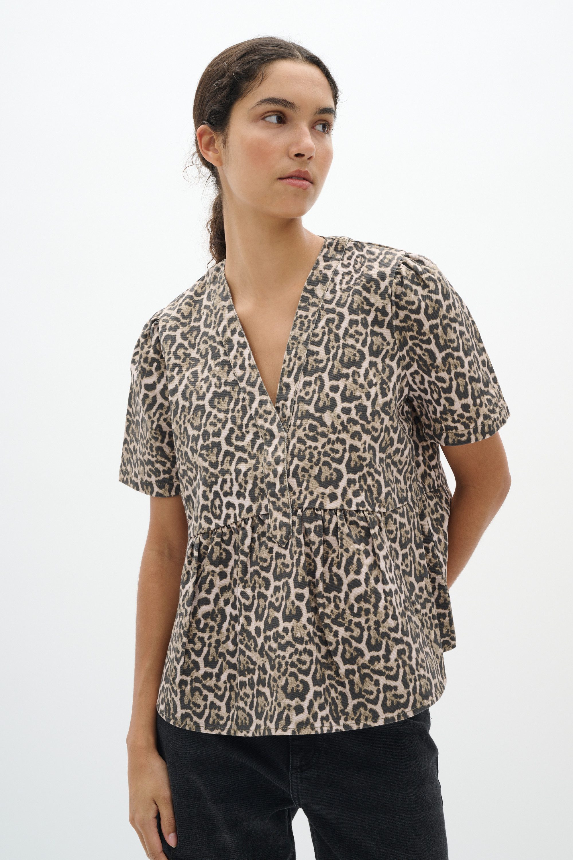 InWear Kurzarmbluse Kurzarm-Bluse DabneyIW