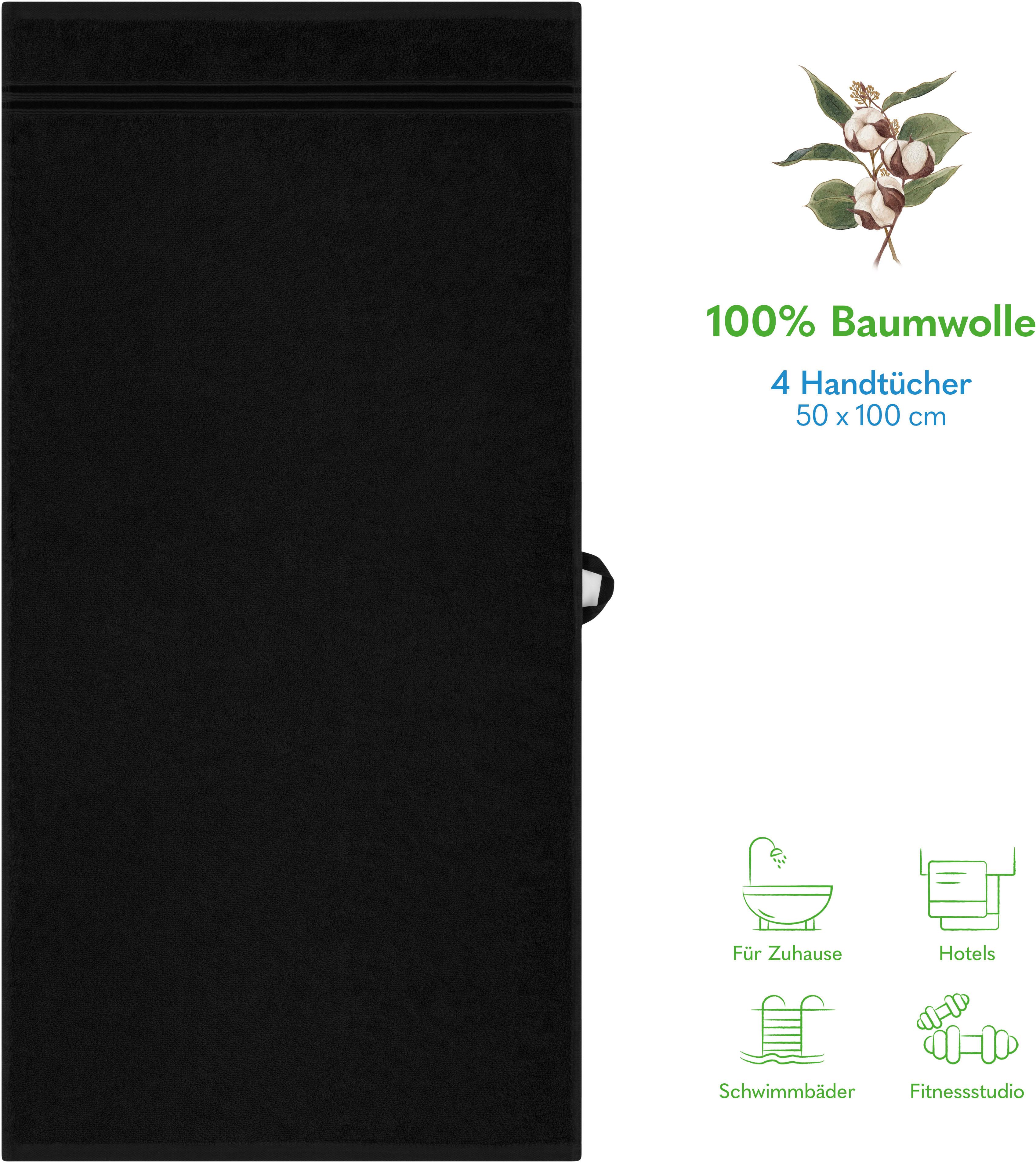 HAMMETEX Handtuch Set 4er Set Handtücher günstig online kaufen