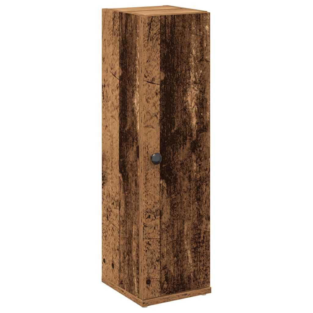 vidaXL Badezimmer-Set Badezimmerschrank mit Rollenhalter Altholz-Optik günstig online kaufen