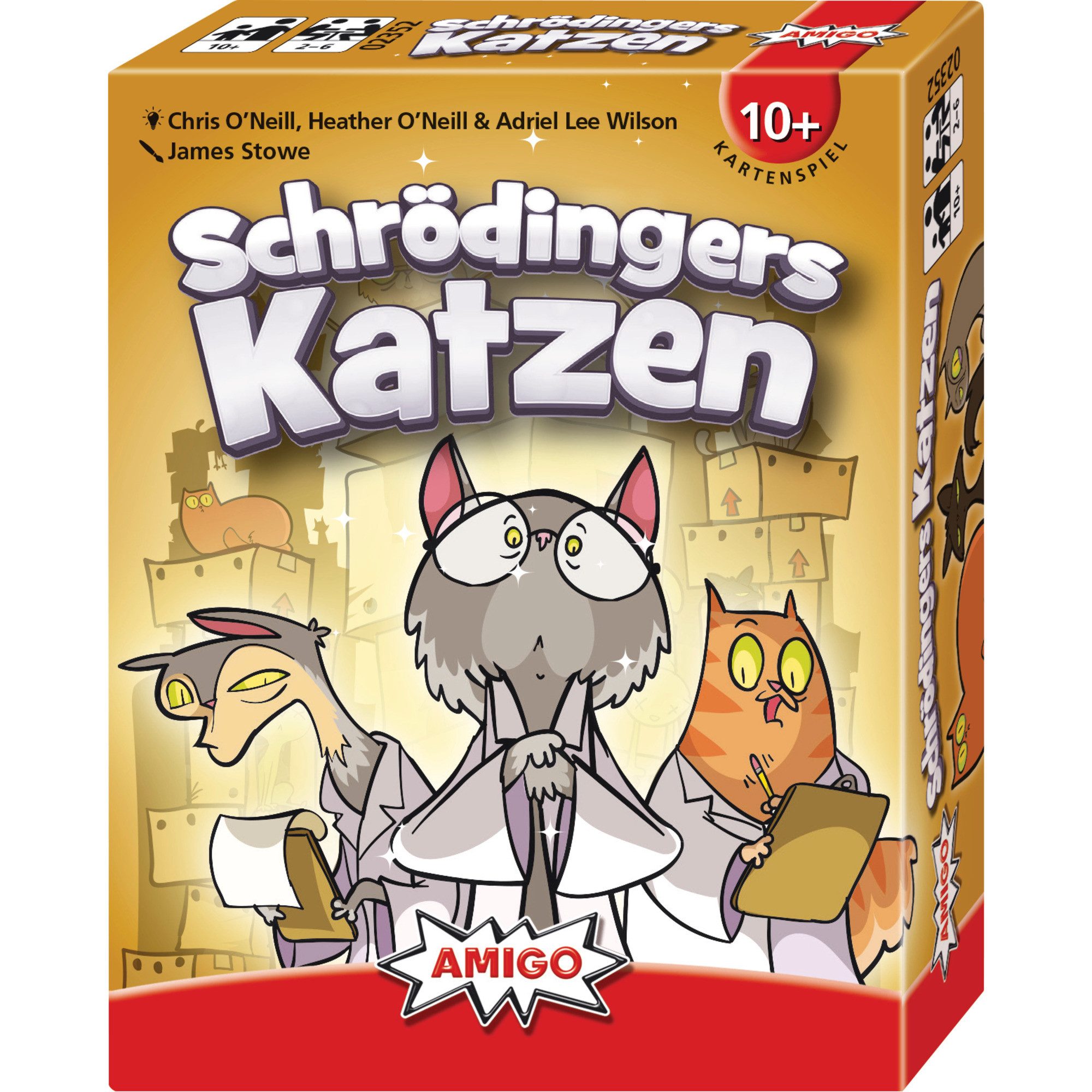 Spiel Amigo Schrödingers Katzen, Brettspiel