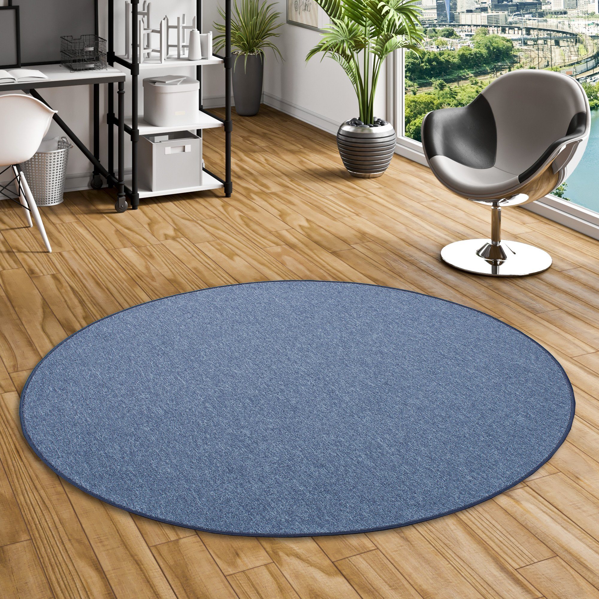 Snapstyle Veloursteppich Feinschlingen Velour Teppich Strong günstig online kaufen