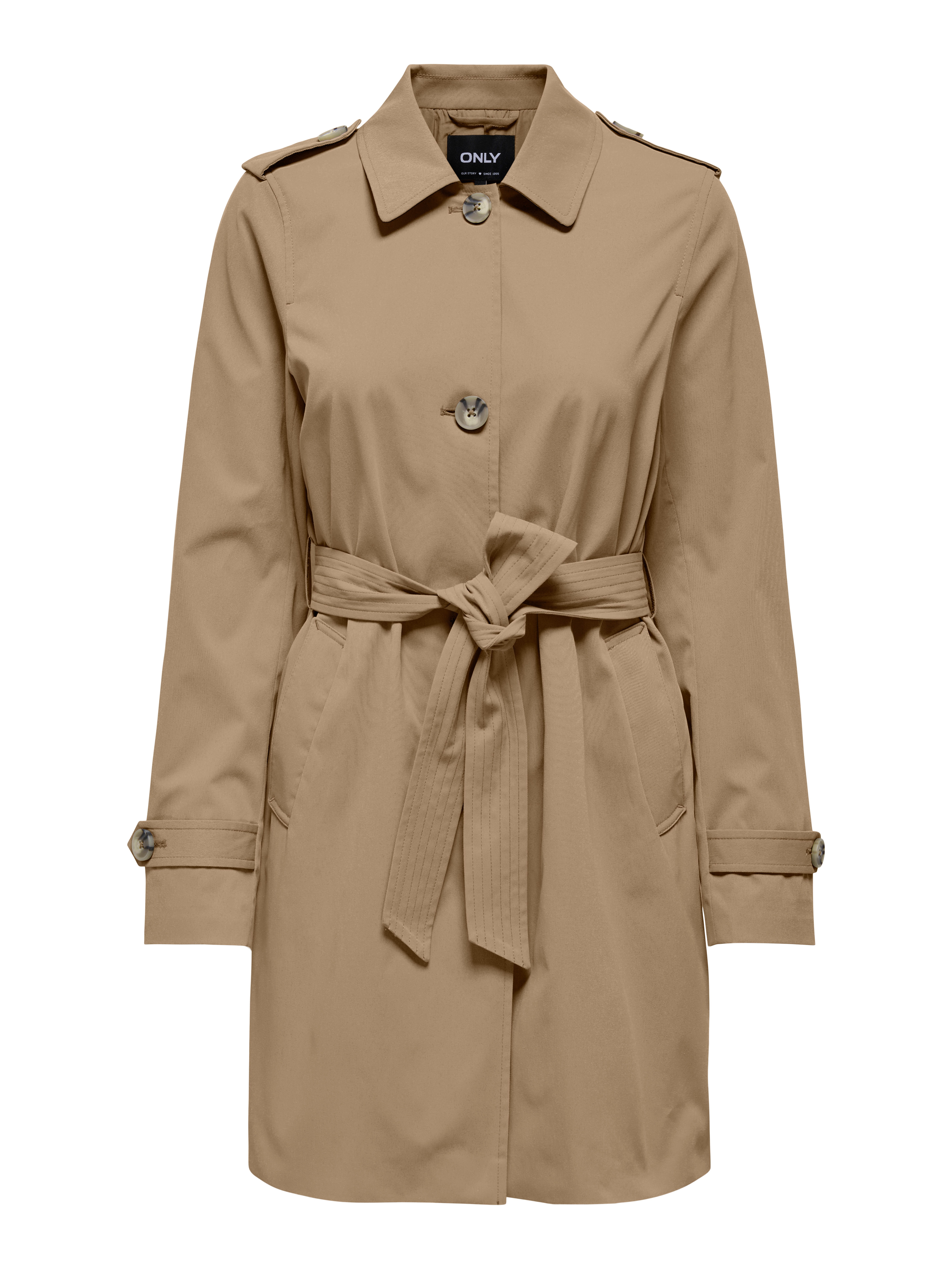 ONLY Trenchcoat ONLDISA LIFE SB TRENCHCOAT CC OTW klassischer Schnitt