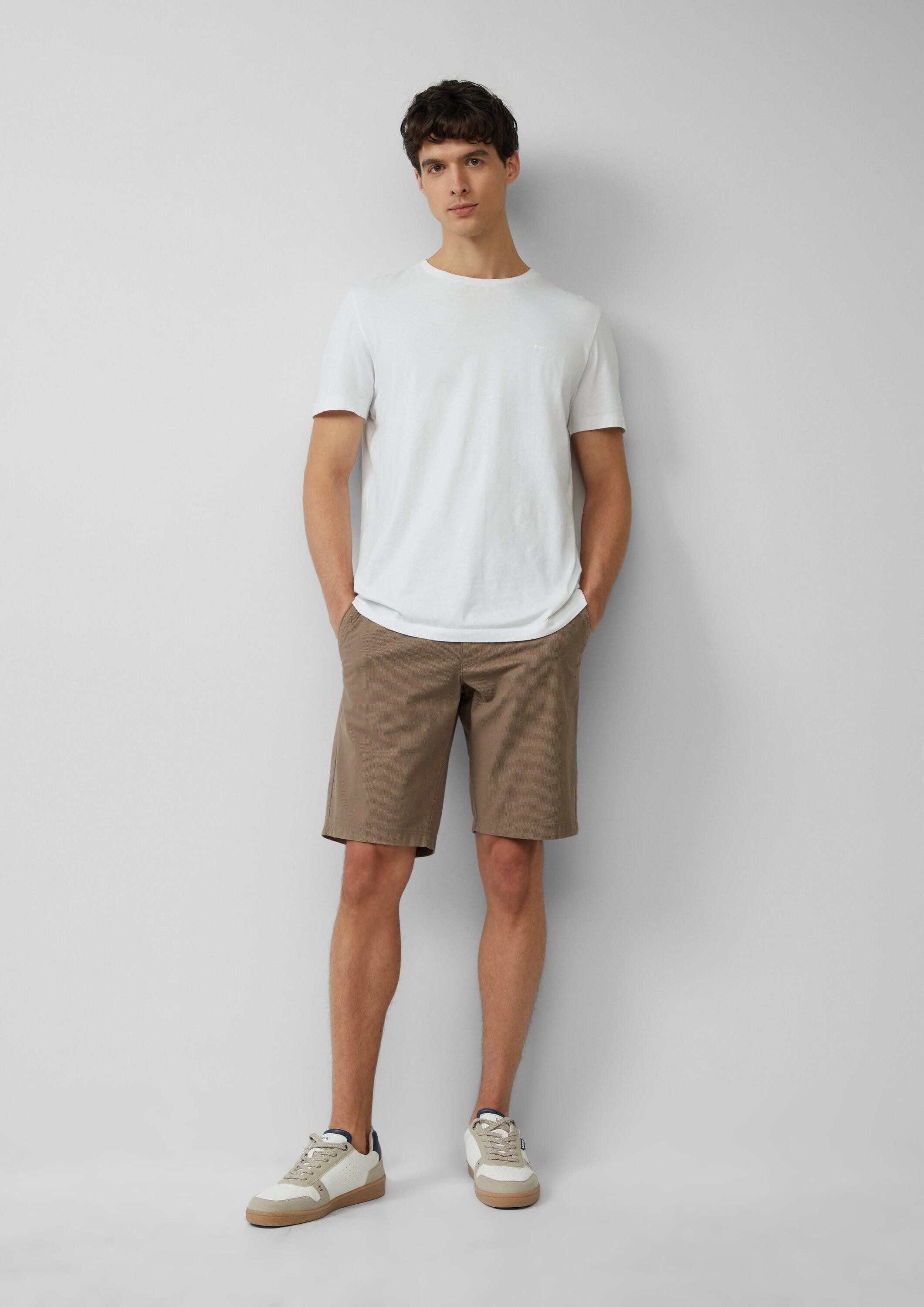 s.Oliver Shorts Bermuda PHOENIX Phoenix: Strukturierte Chino-Shorts mit Elastikbund