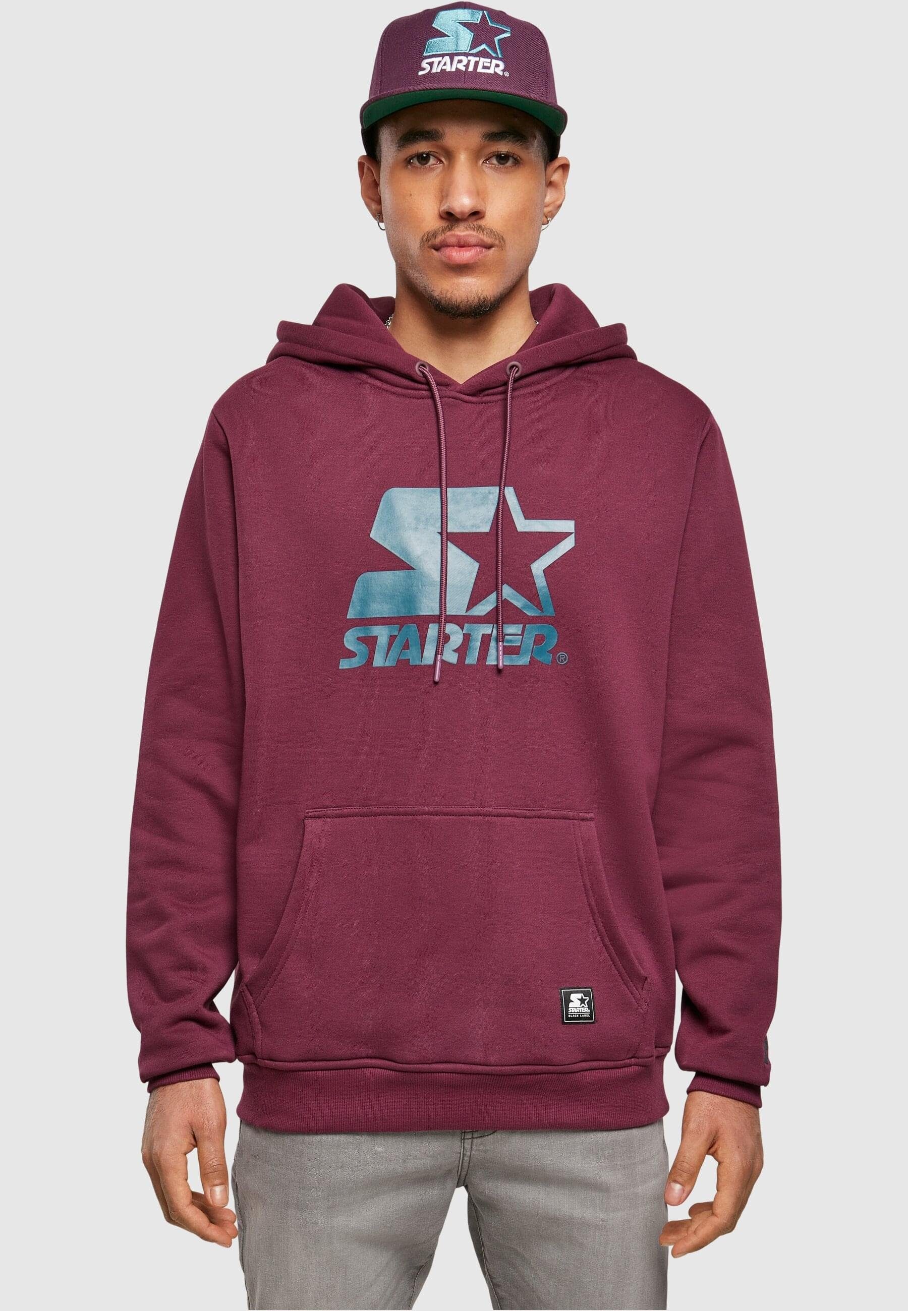 Sweater Logo (1-tlg) Hoody Classic Starter darkviolet The Starter Herren