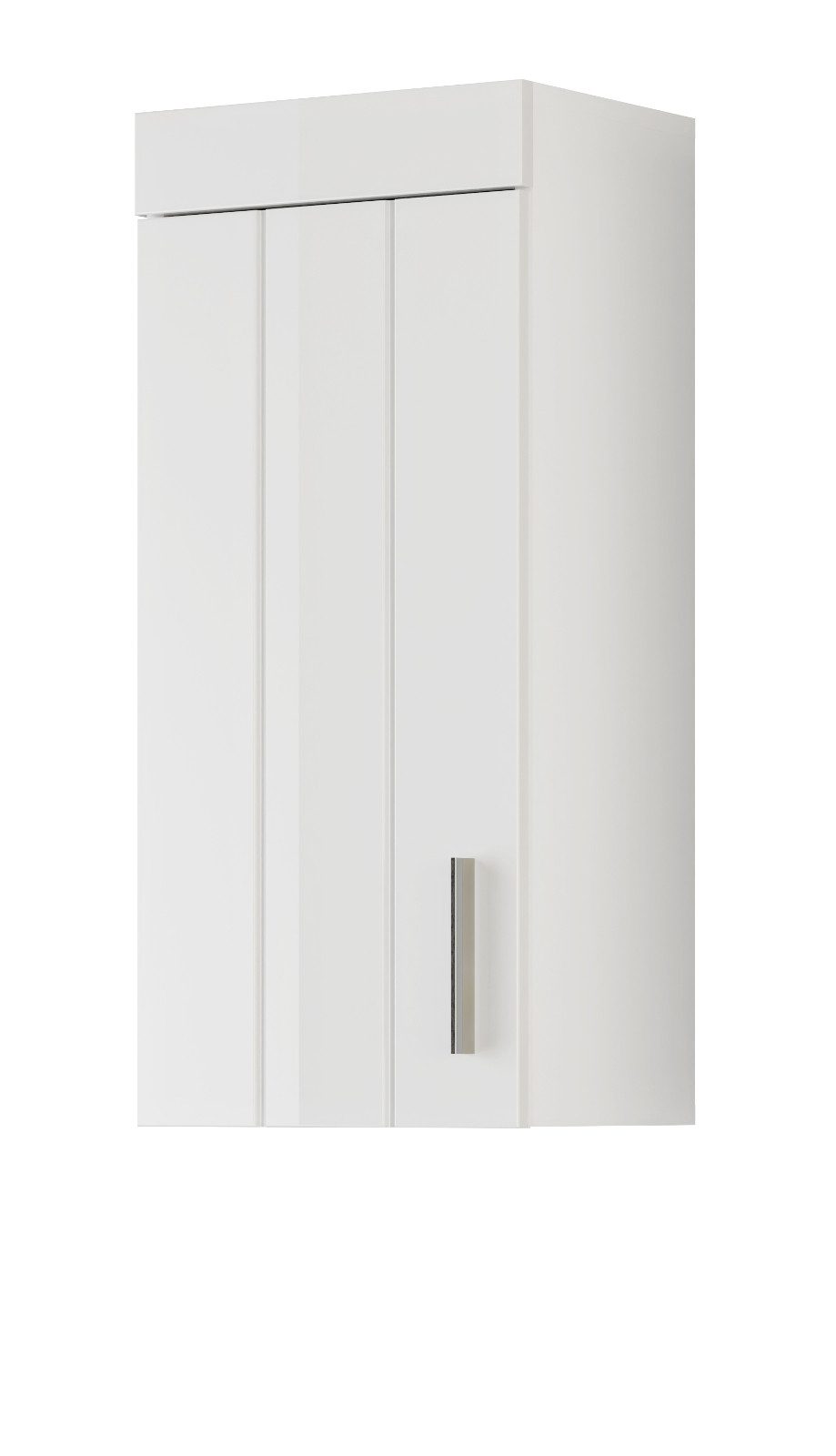 Inn.Furn Hängeschrank Blanche (Badschrank weiß Hochglanz, 36 x 79 cm) hängend