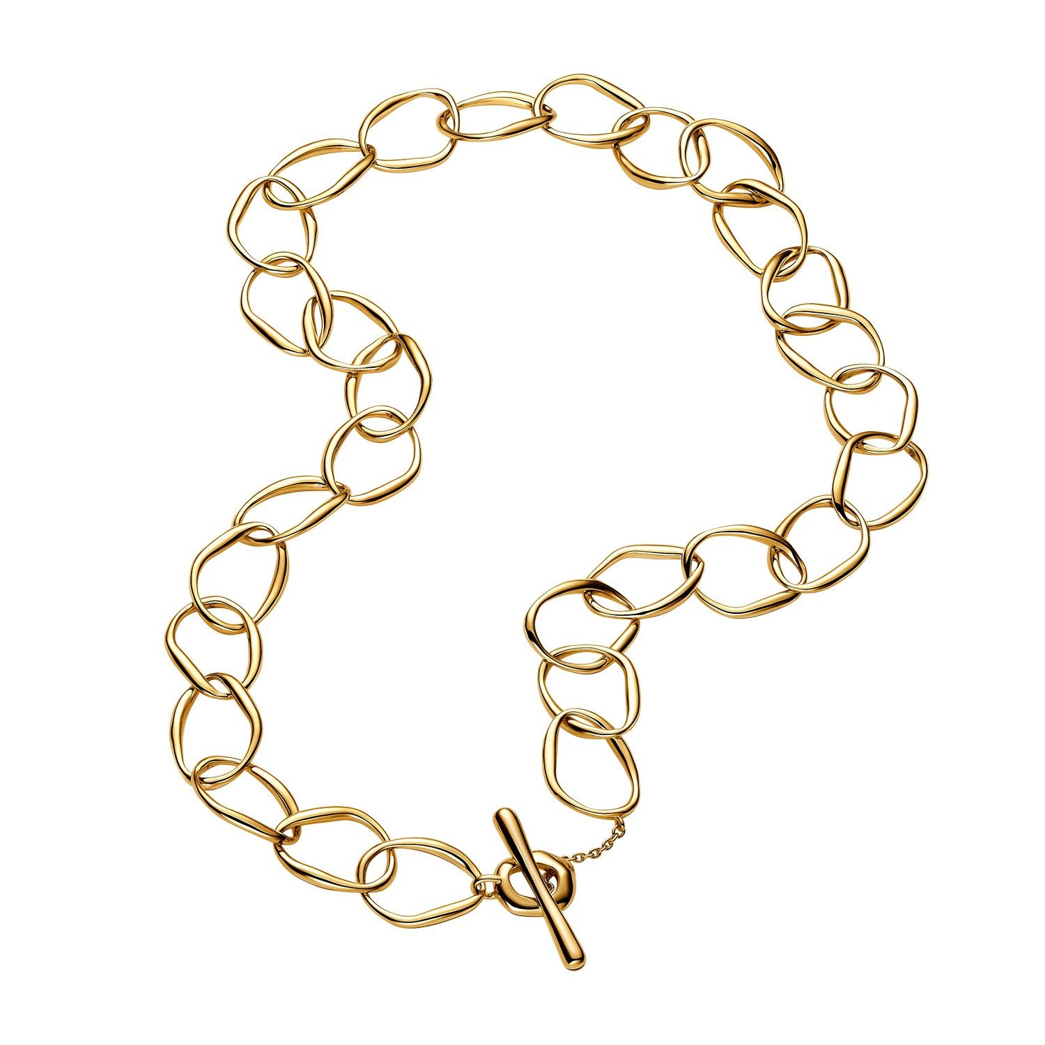 Pandora Collier Organisch Goldfarben