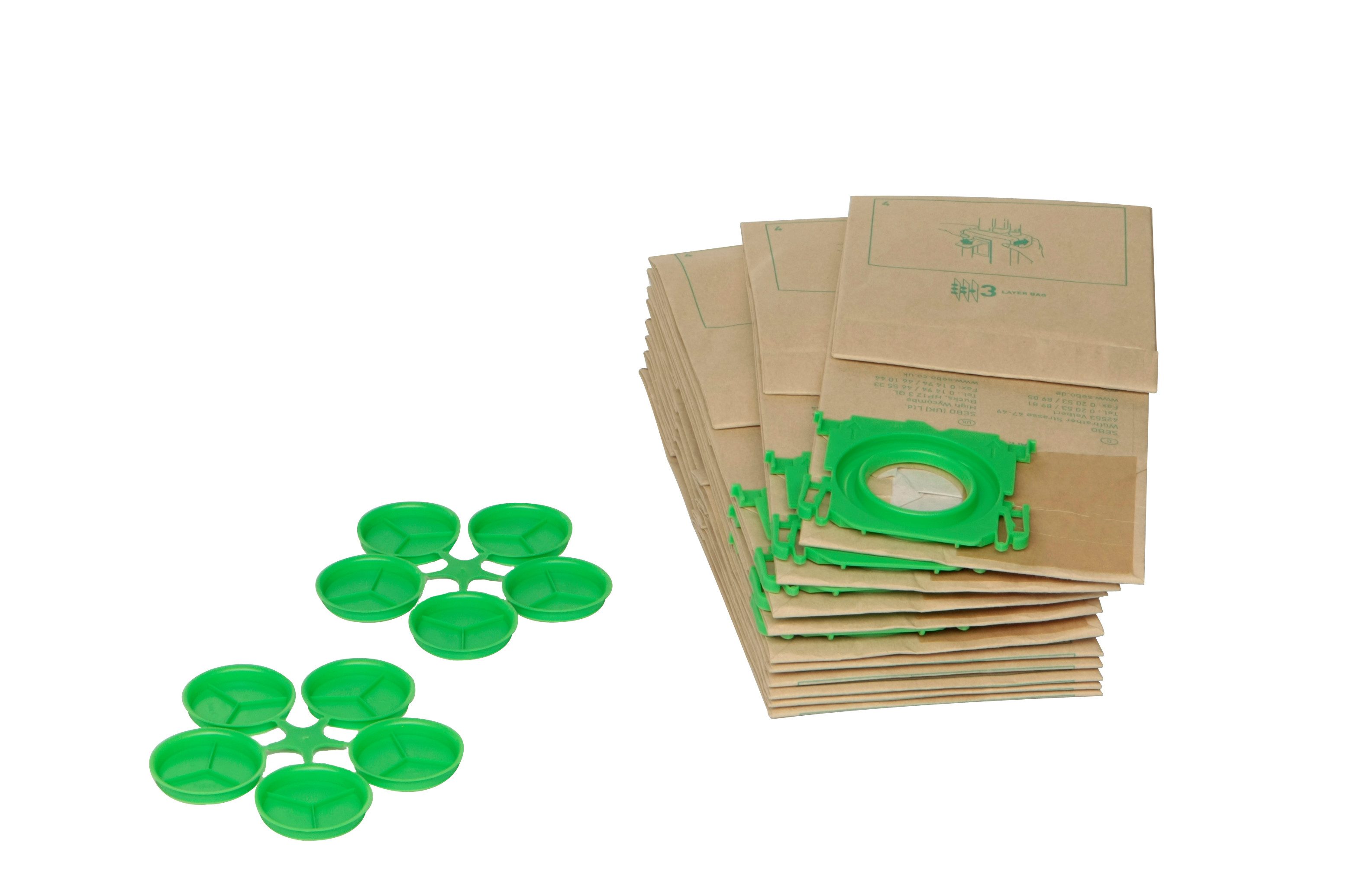 SEBO Filterbeutel Papier-Filterbeutel Sebo für G-, XP- und Electronic-Modelle 10 Stück/P