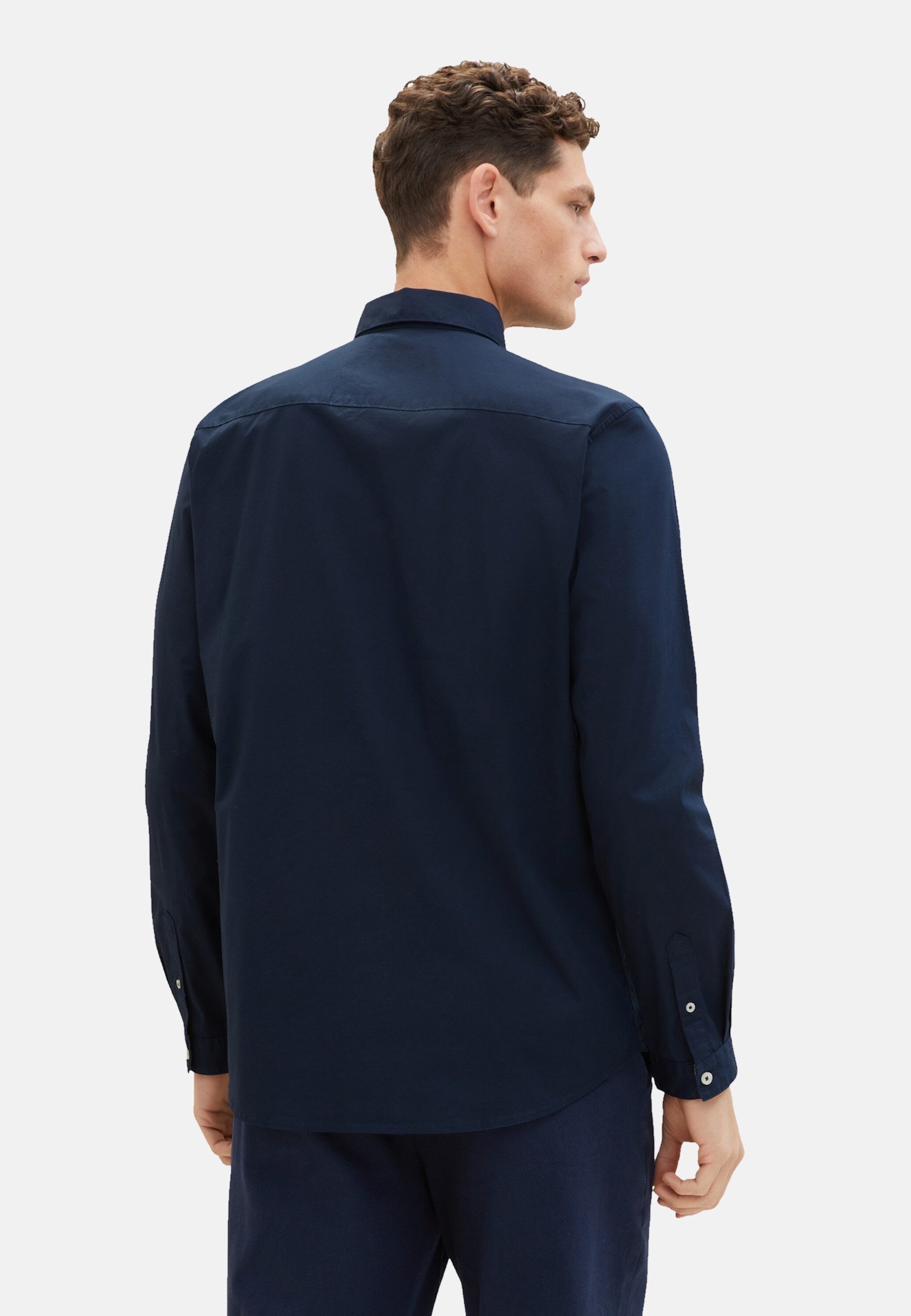 TOM TAILOR Langarmhemd Hemd Langarmhemd (1-tlg)