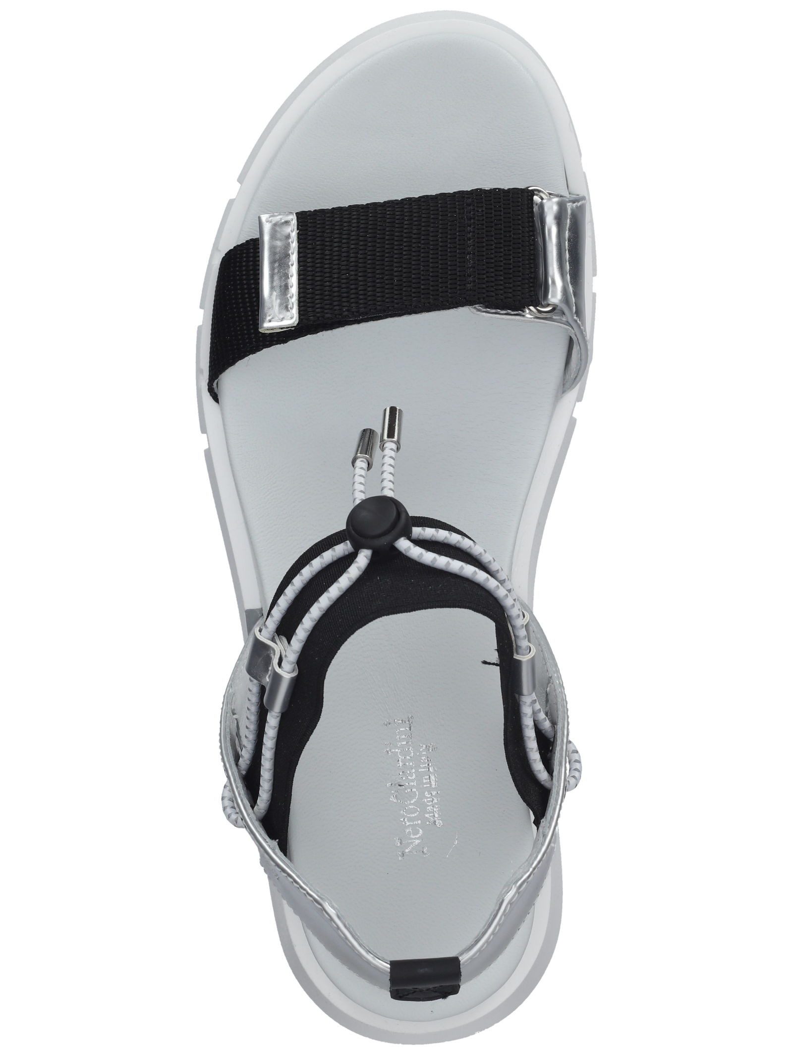 Nero Giardini Nero Giardini Sandalen Lederimitat/Textil Keilsandalette