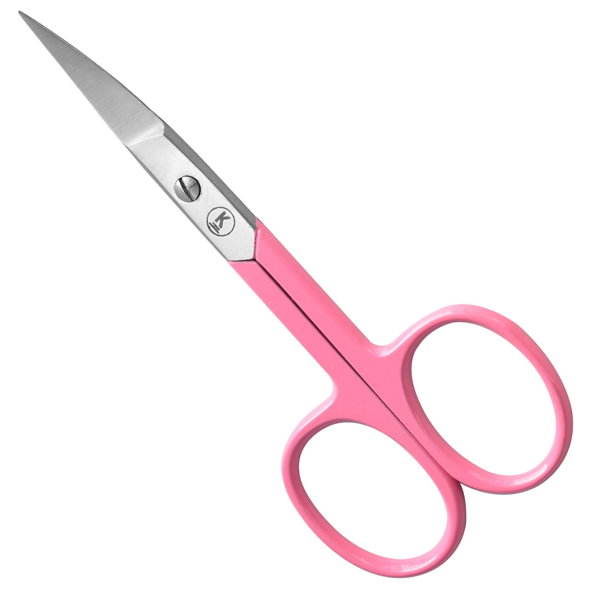 K-Pro Nagelschere Fingernagel Schere Fingernagelschneider, (1-tlg), gebogen, scharf