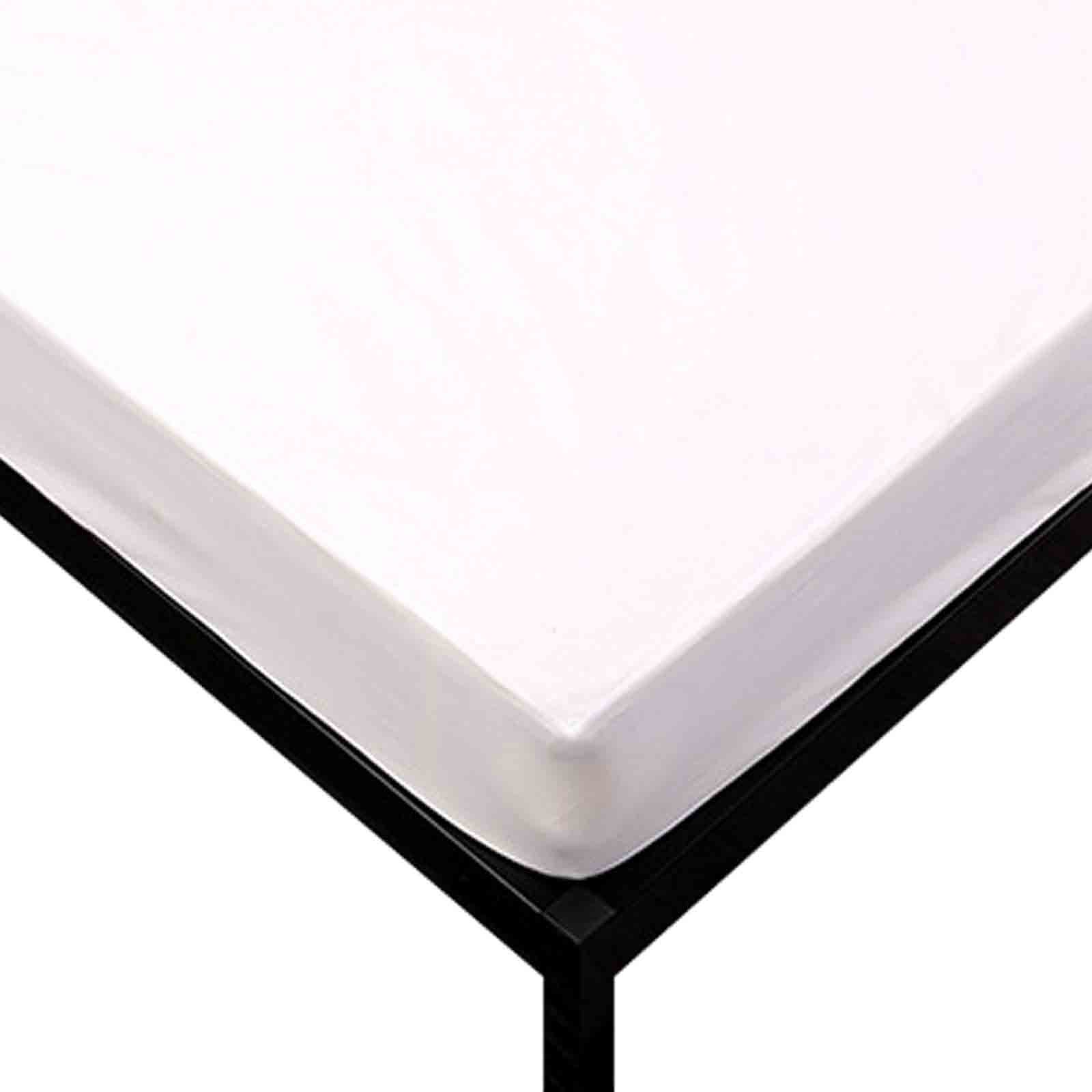 OKWISH Натяжные простыни Bett Spannbetttuch Spannbetttücher Простыни Anti-Milben wasserdicht, Gummizug: Rundum, 140X200CM atmungsaktiv Matratzenschoner für Matratzenhöhe bis 30 cm