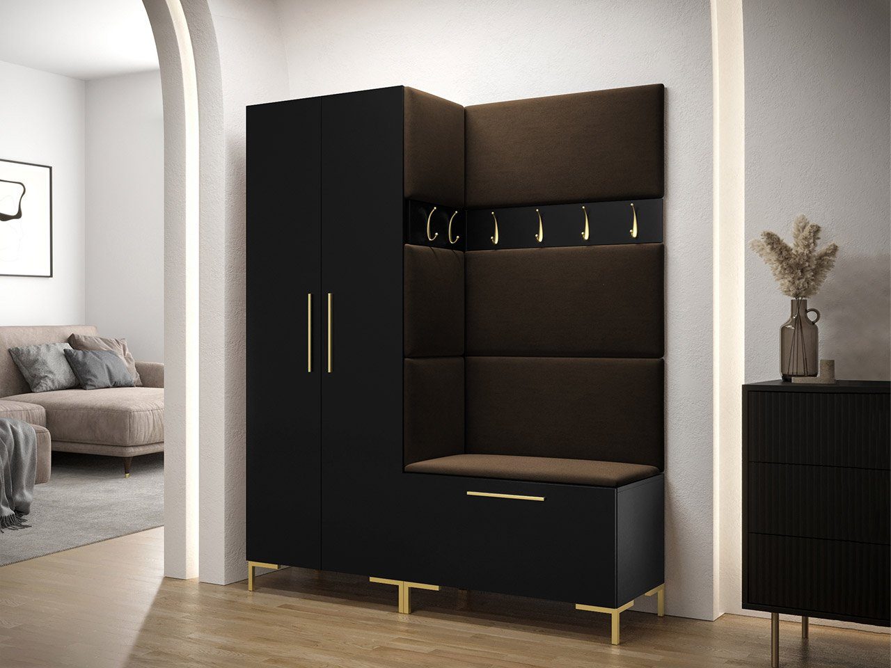 MIRJAN24 Garderoben-Set Zilion I, (Komplett-Set, Drehtürenschrank, günstig online kaufen
