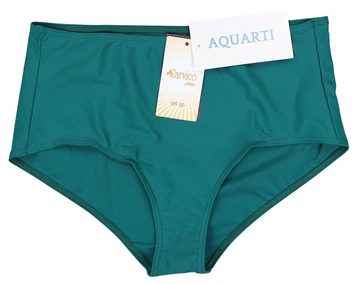 Aquarti Bikini-Hose Aquarti Damen Bikinihose Bikini-Slip mit Hohem Bund