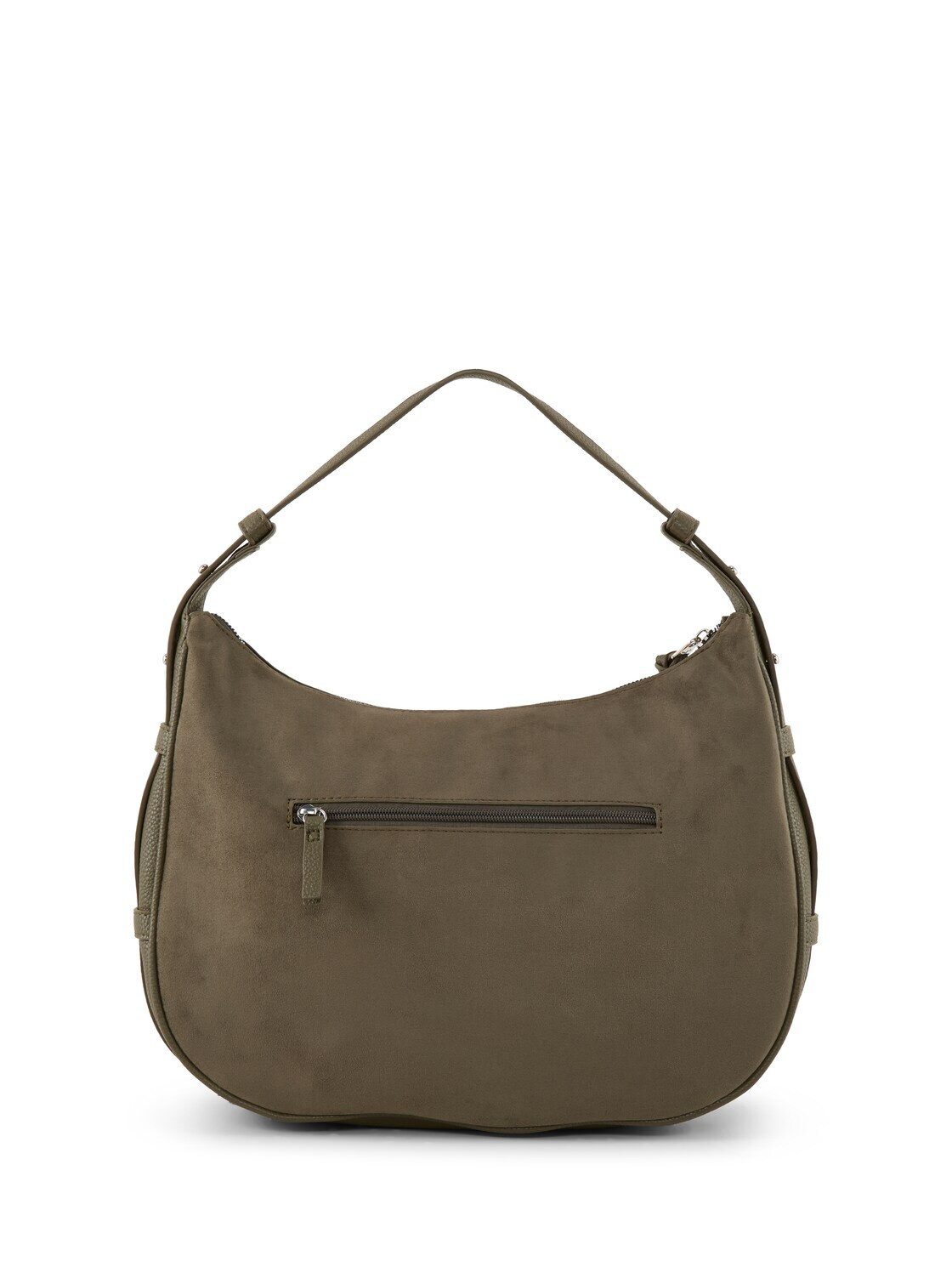 TOM TAILOR Beuteltasche Bags, TTLYSA M Schultertasche in Velourleder-Optik