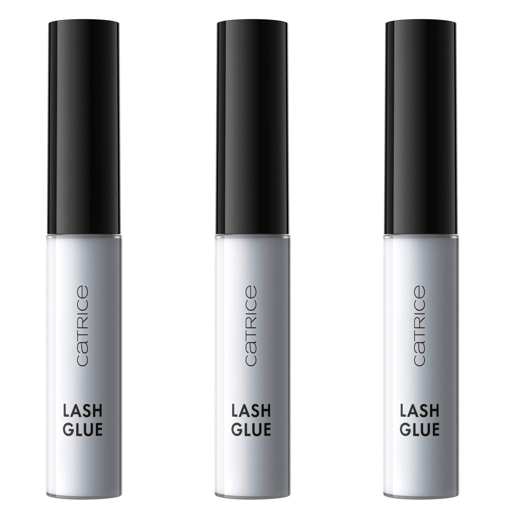 Catrice Wimpernkleber LASH GLUE, (Set, 3-tlg), mit abgeschrägtem Applikator